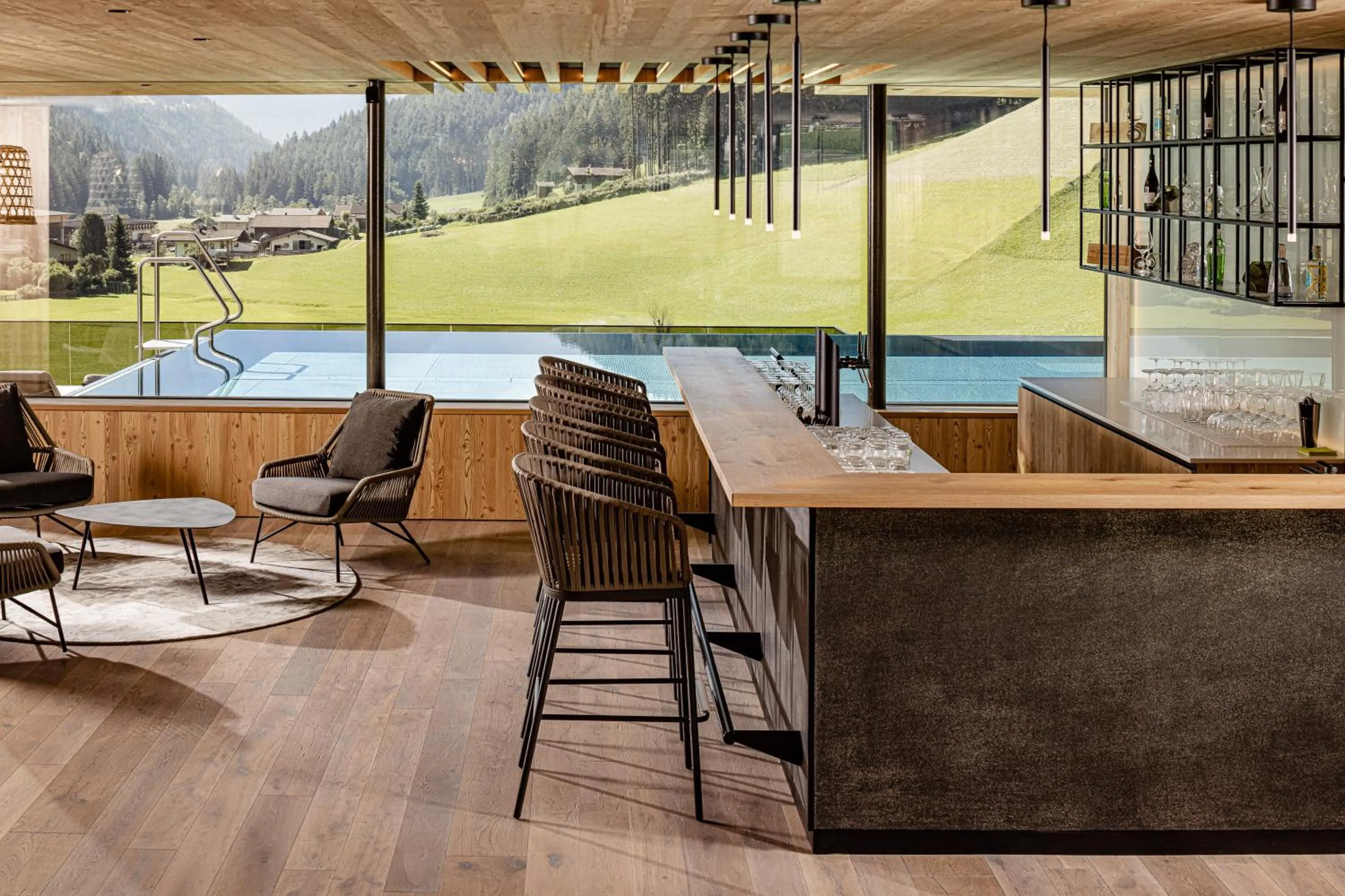 Spa and wellness centre/facilities in Alpine Luxury SPA Resort Schwarzenstein