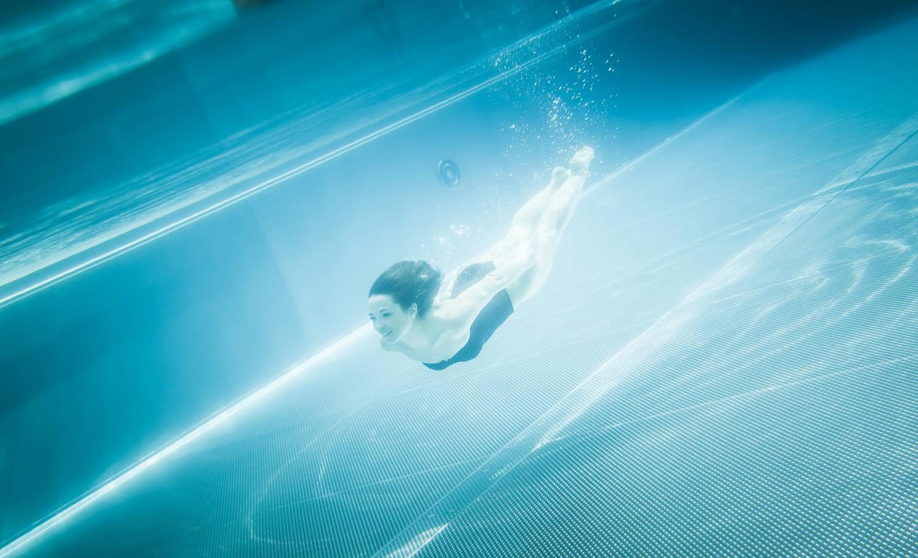 Swimming pool in Alpine Luxury SPA Resort Schwarzenstein