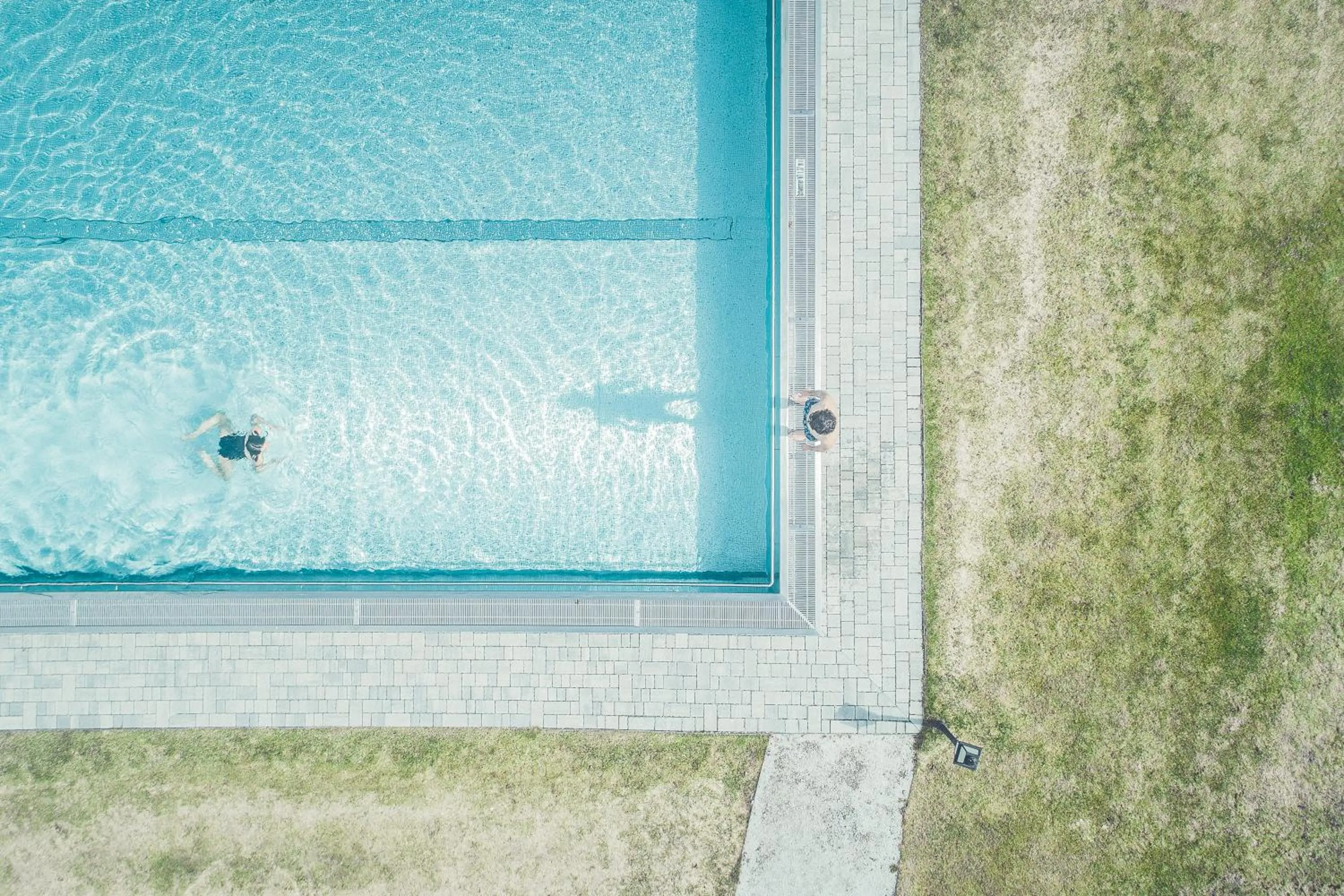 Swimming pool in Alpine Luxury SPA Resort Schwarzenstein
