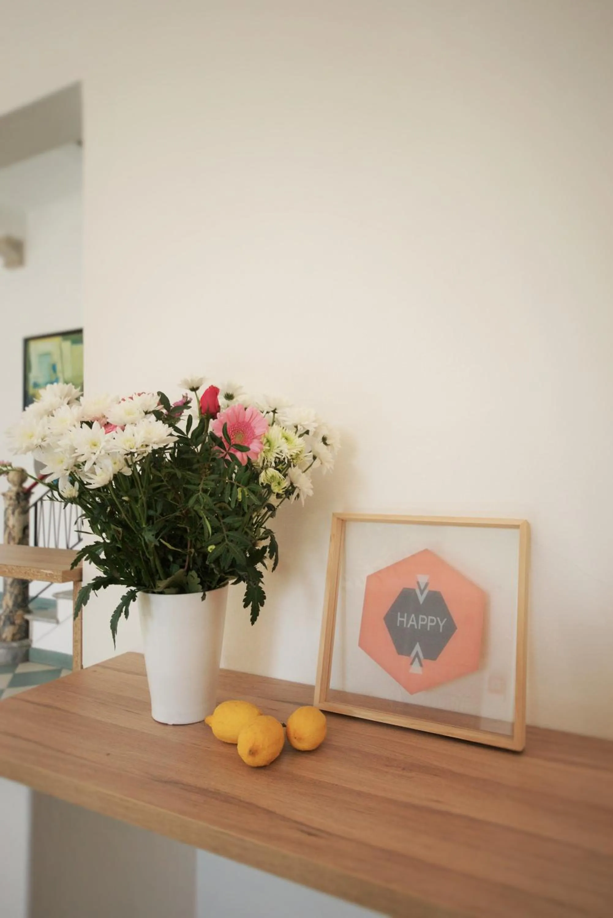 Decorative detail in Hotel Happy