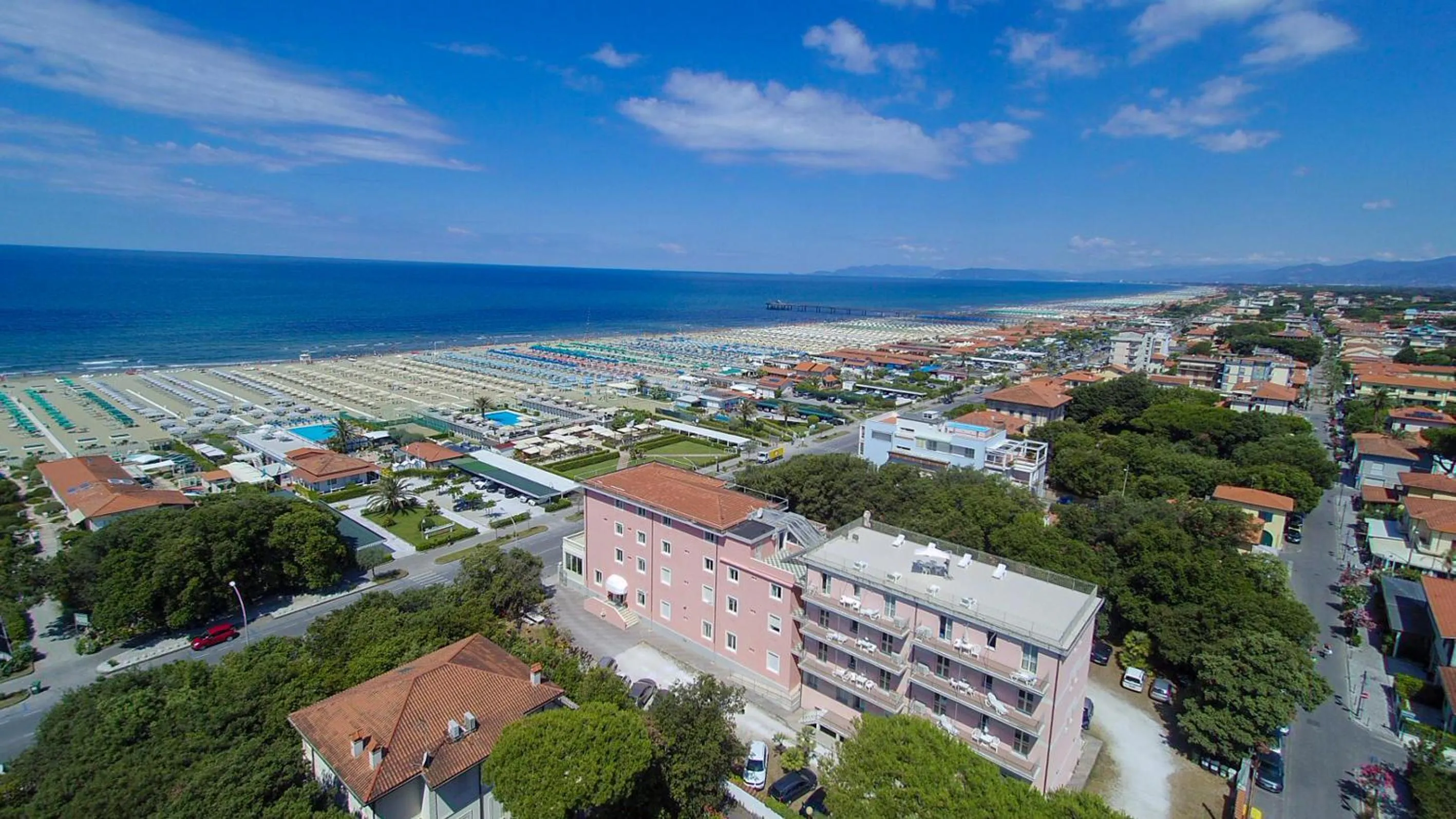 Bird's eye view in Hotel Happy