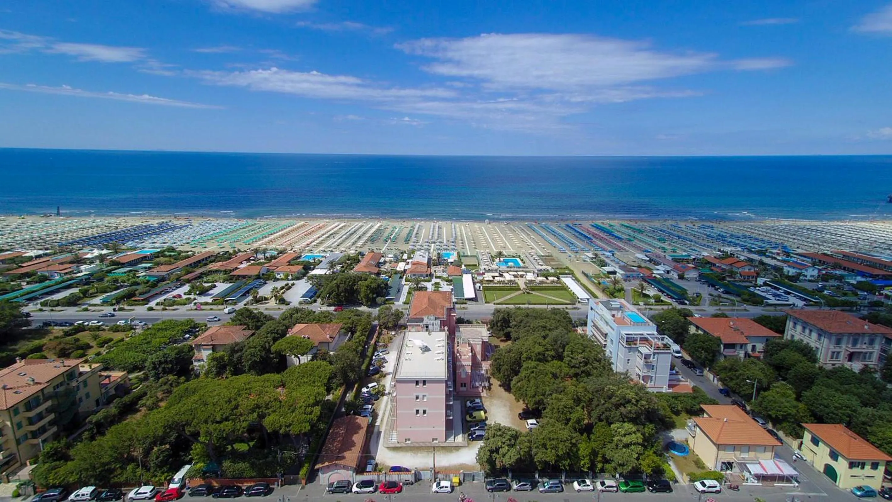 Bird's eye view in Hotel Happy