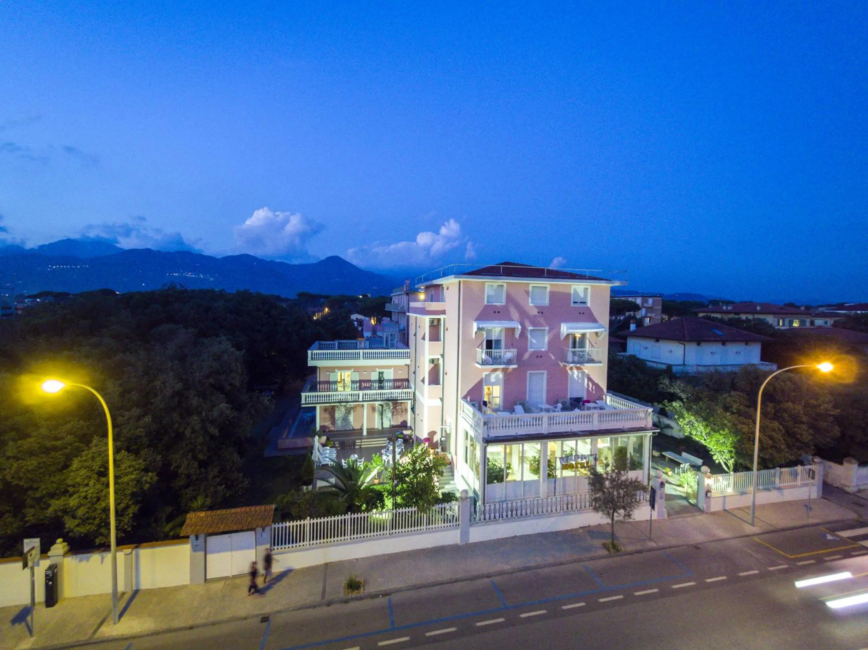 Bird's eye view in Hotel Happy