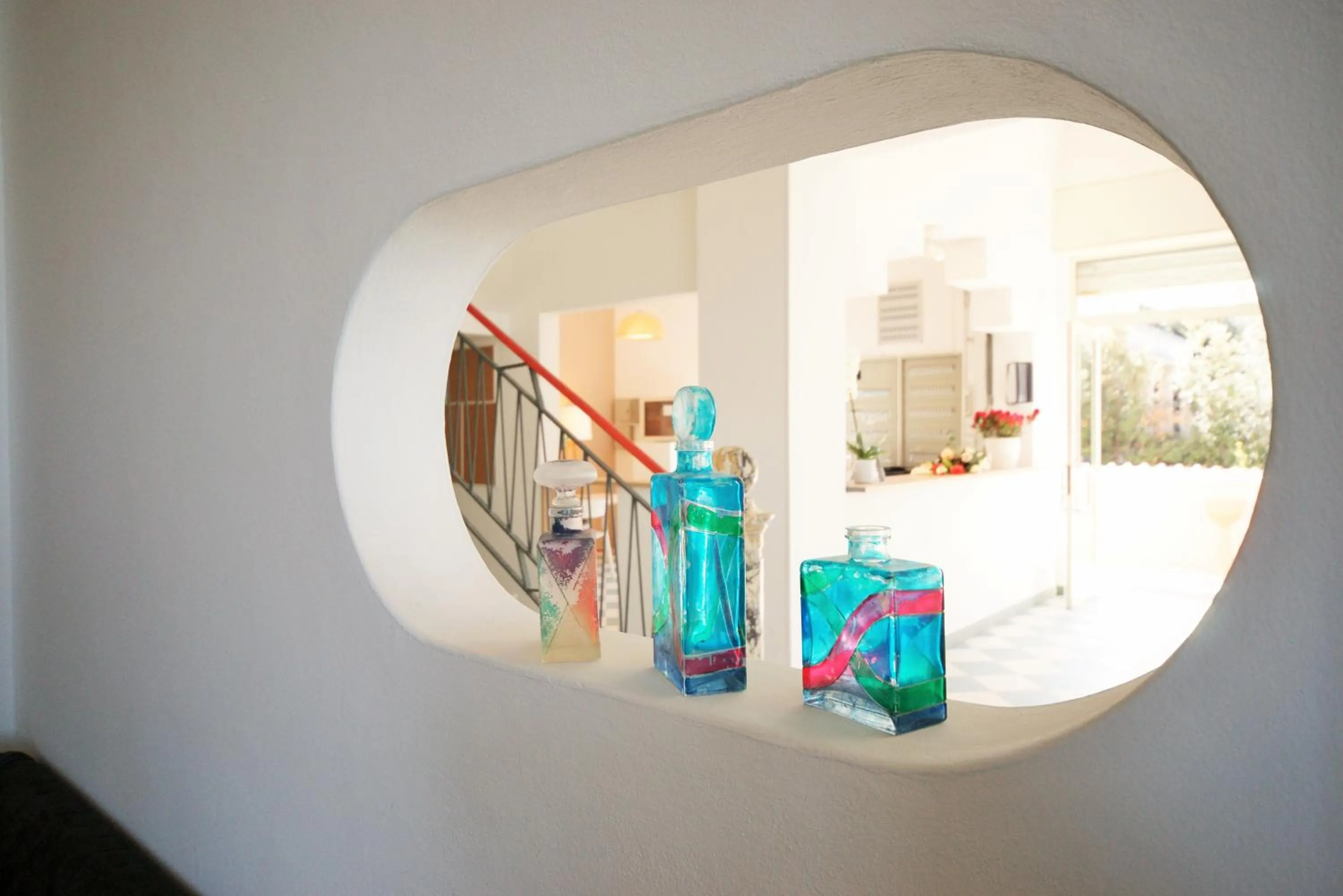 Decorative detail in Hotel Happy