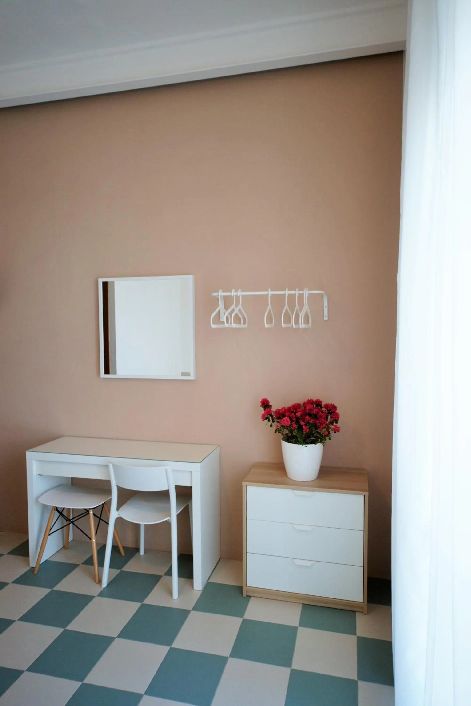 Decorative detail in Hotel Happy