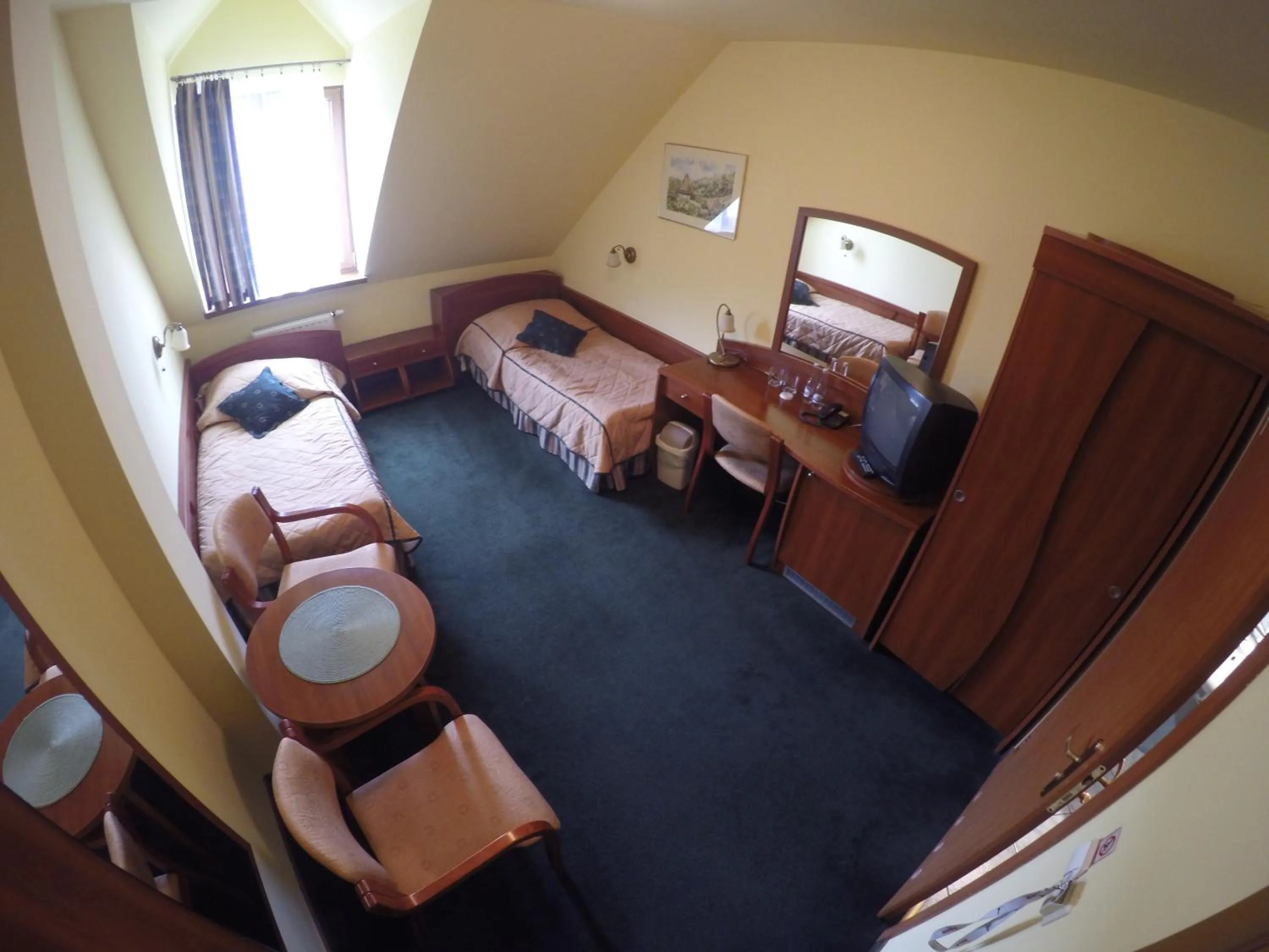 Seating area, Bed in Hotel Saol