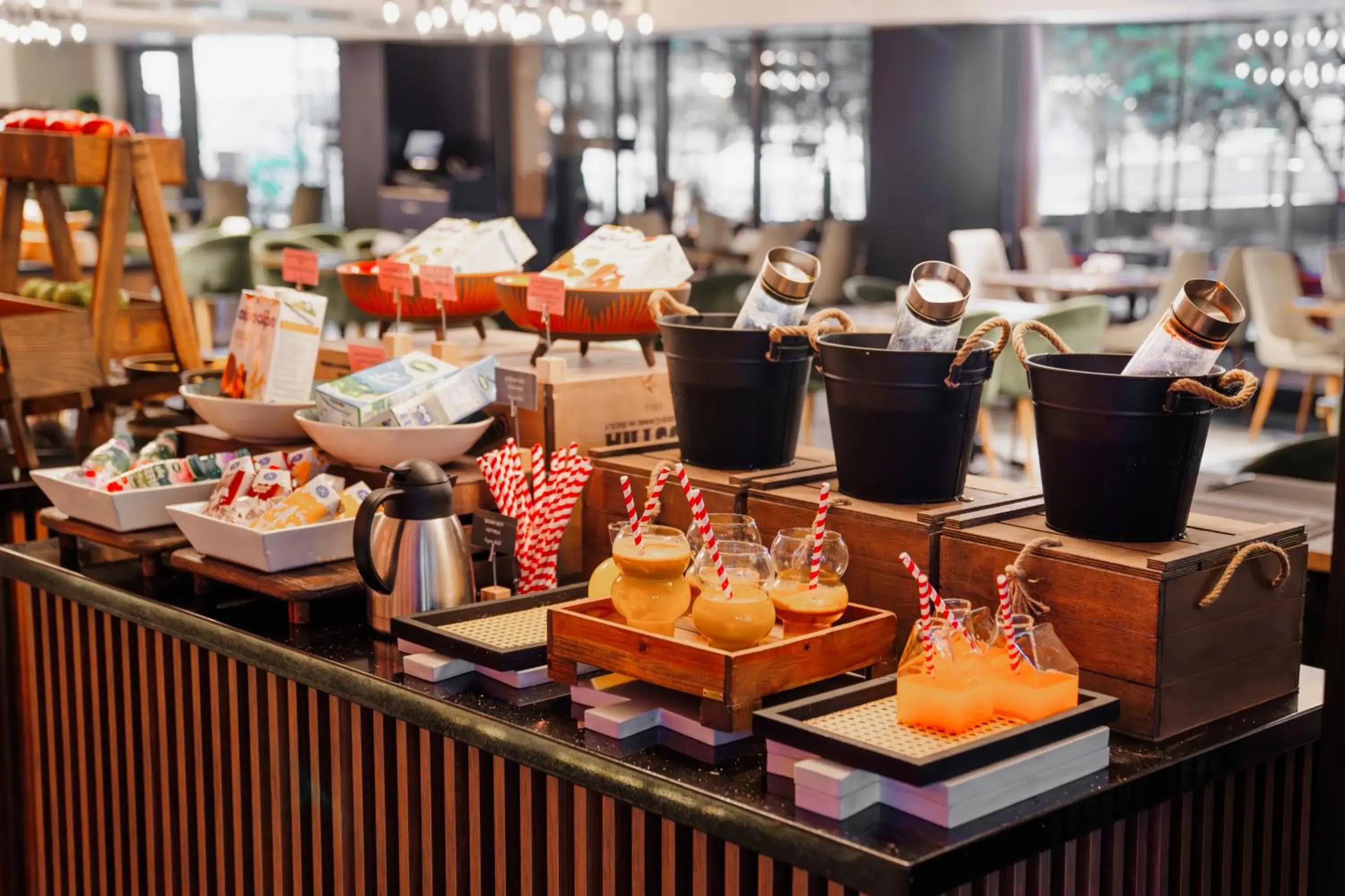 Buffet breakfast in Vespia Hotel Buffet breakfast in Vespia Hotel