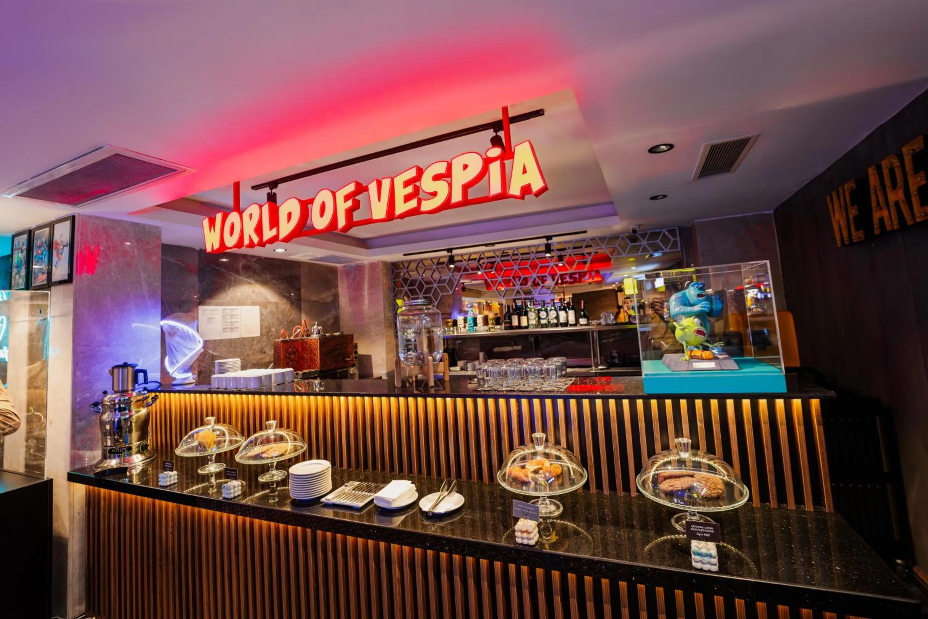 Lobby or reception in Vespia Hotel