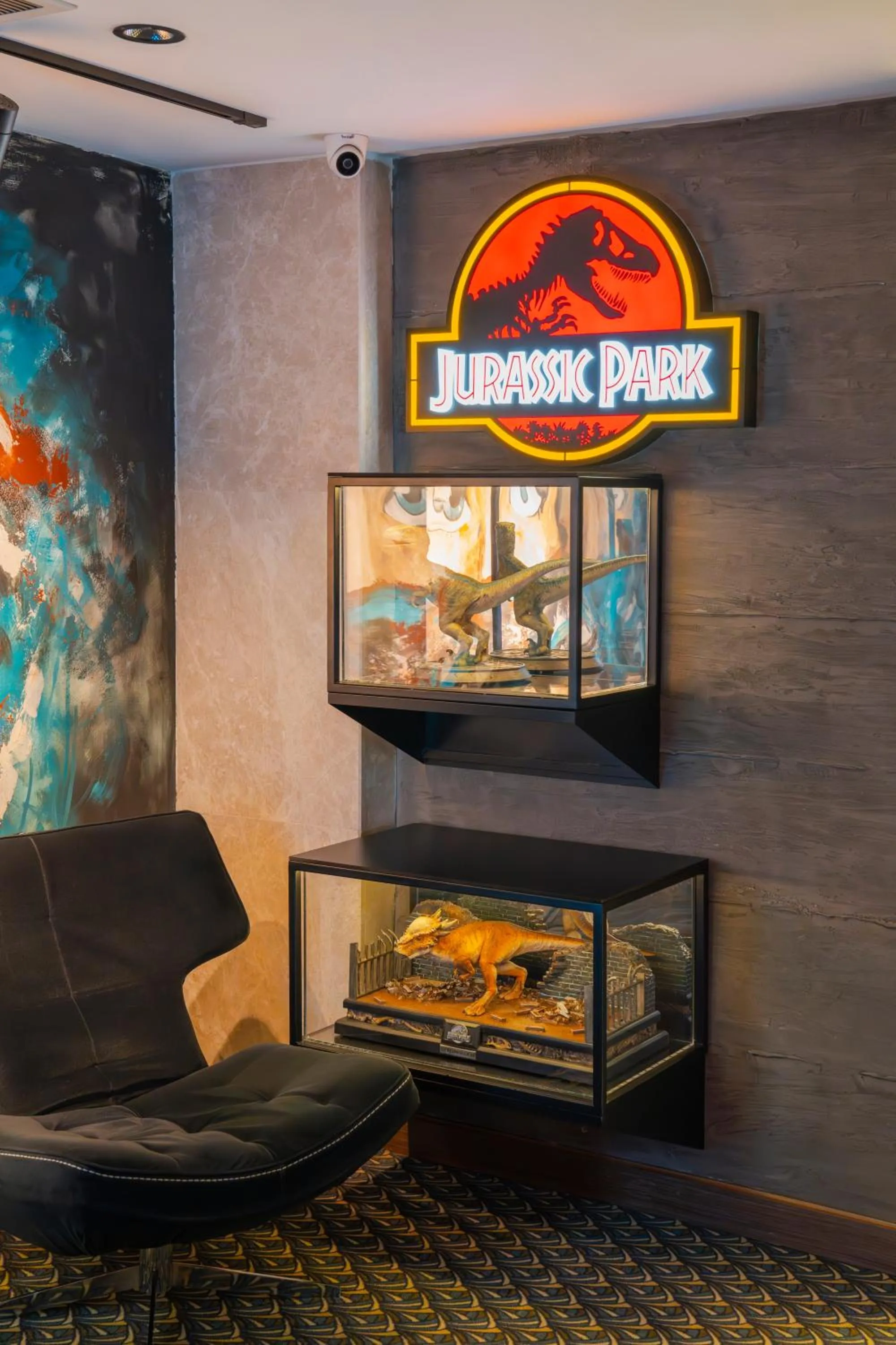 Lobby or reception in Vespia Hotel