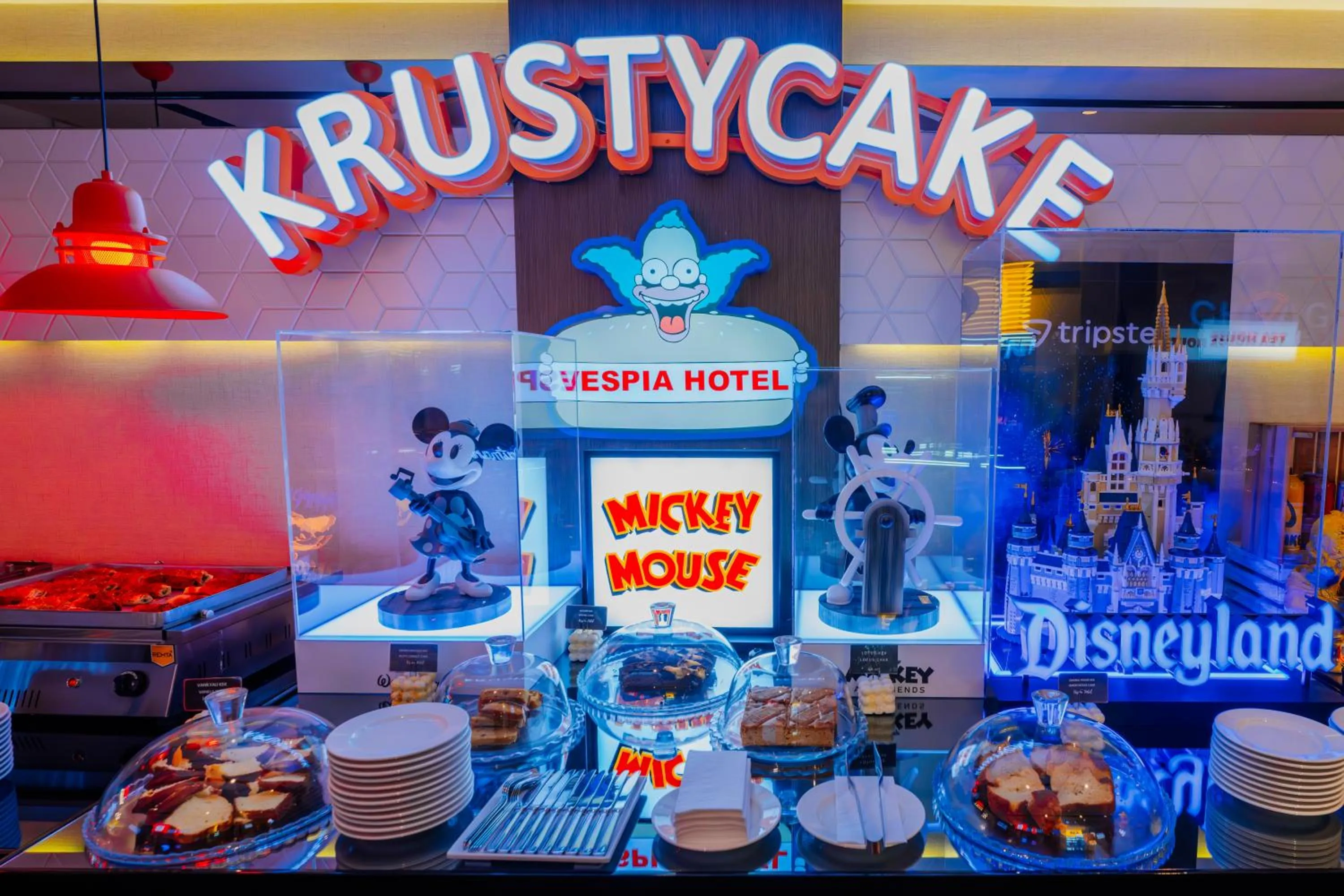 Lobby or reception in Vespia Hotel