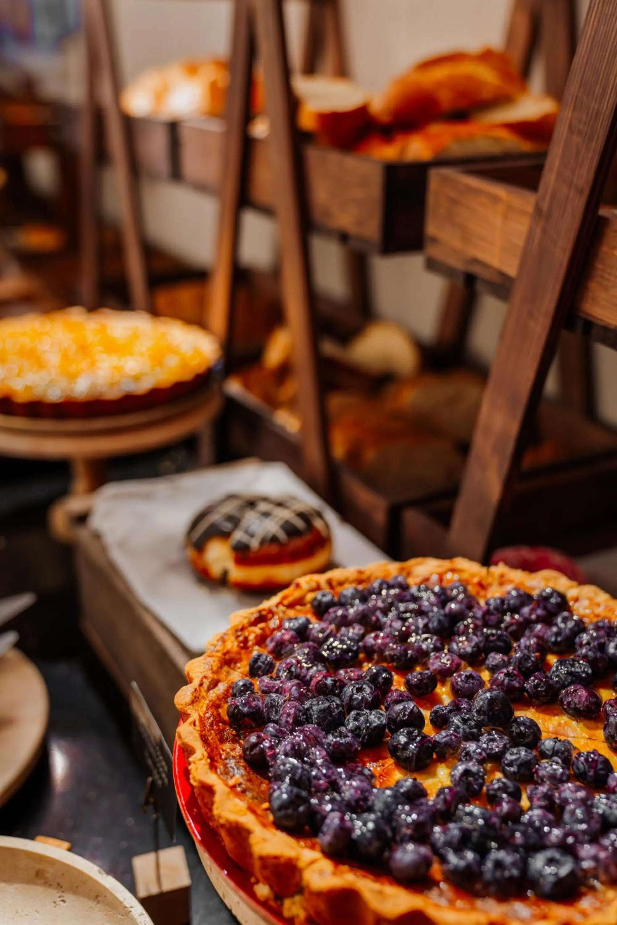 Buffet breakfast in Vespia Hotel