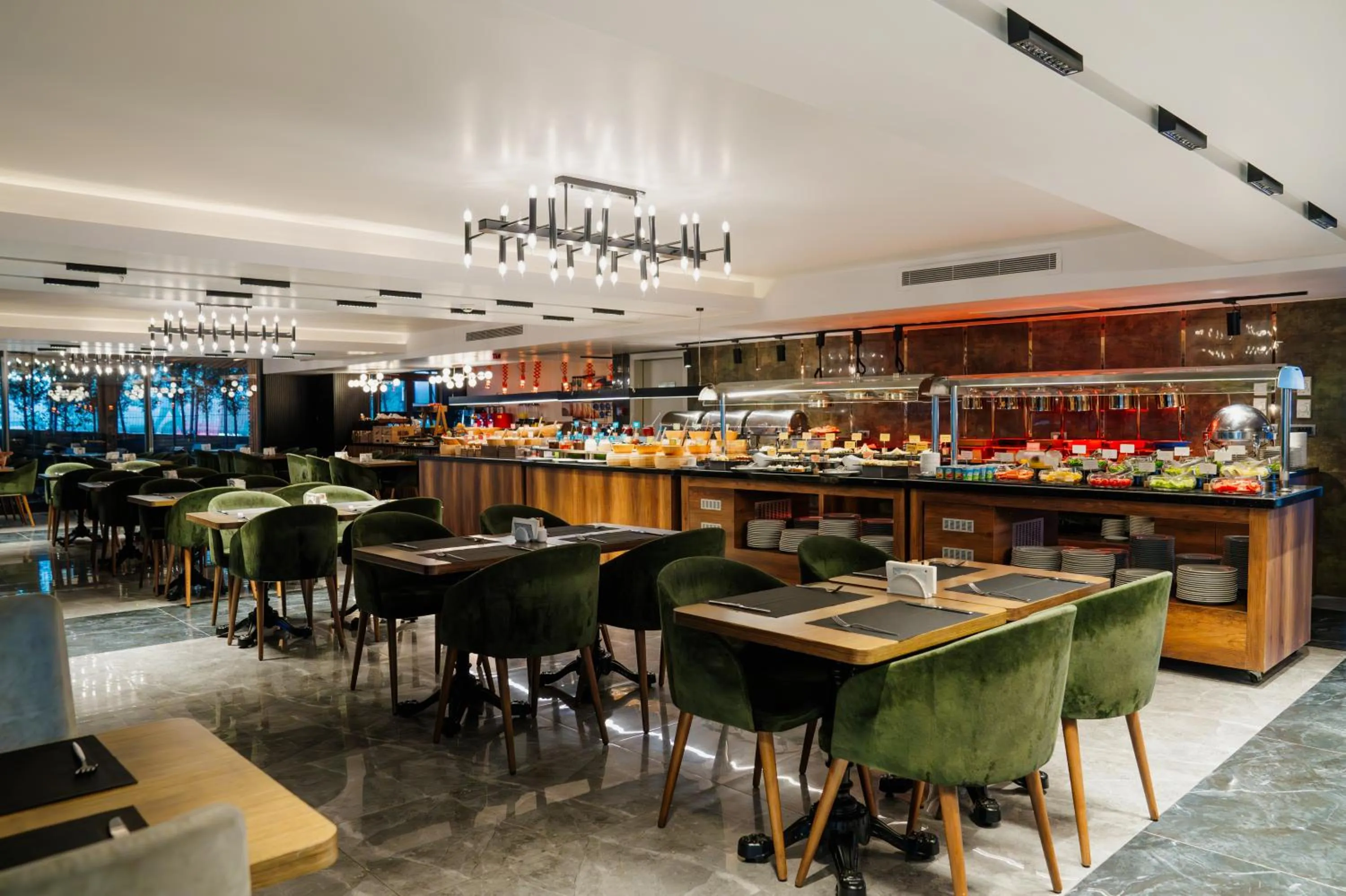 Restaurant/places to eat in Vespia Hotel