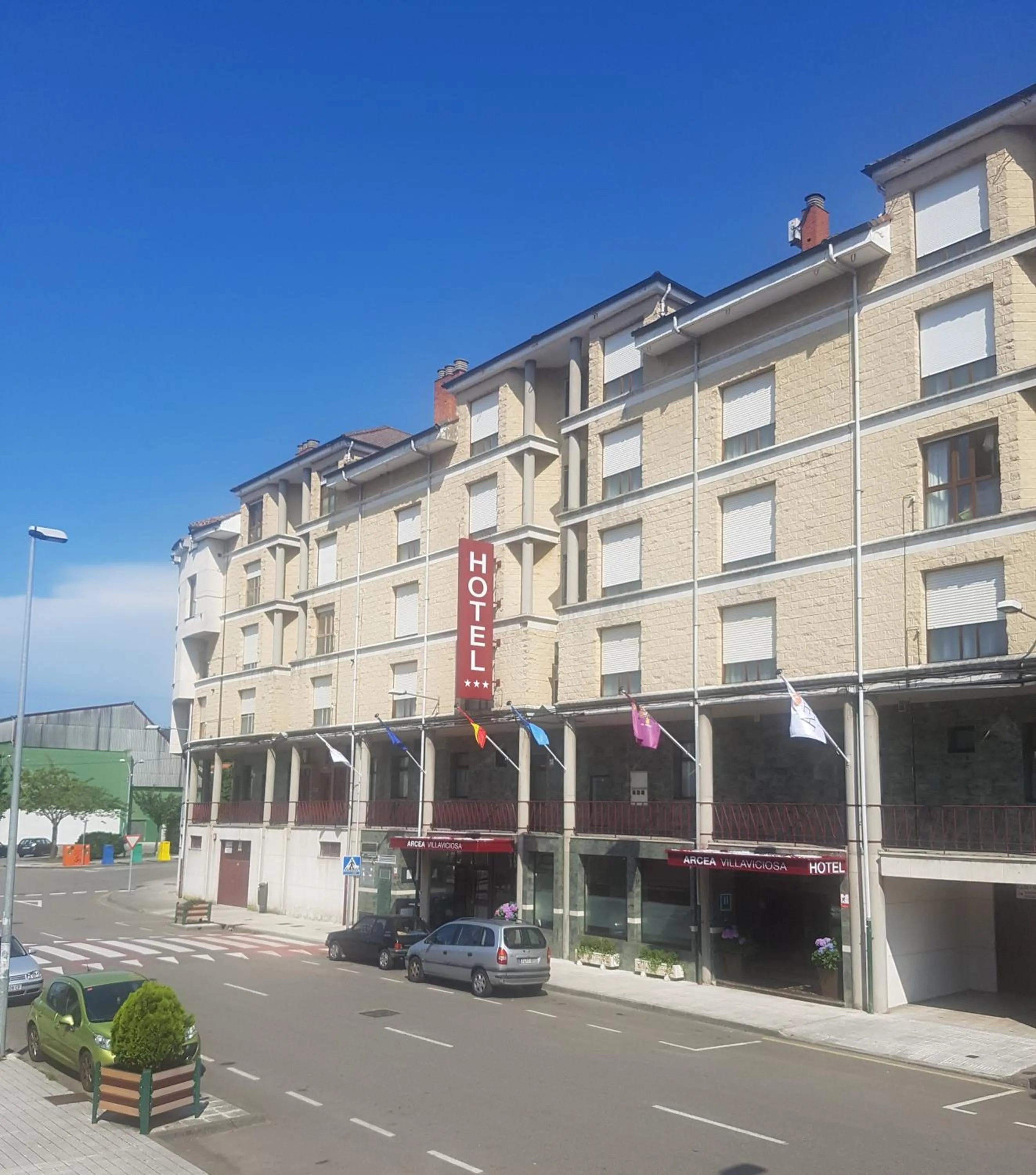Property building in Hotel Arcea Villaviciosa