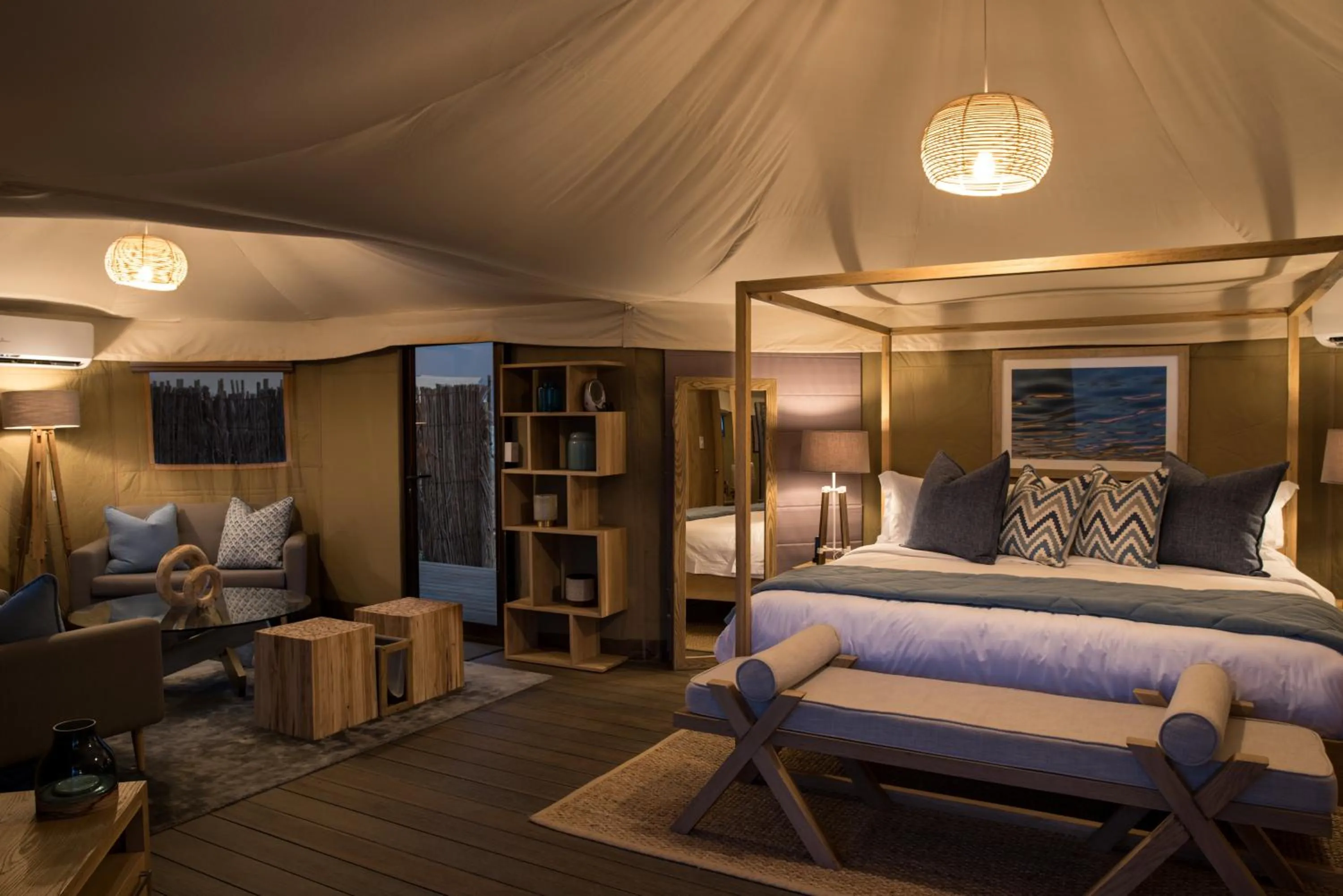 Photo of the whole room, Bed in Kingfisher Retreat by Sharjah Collection