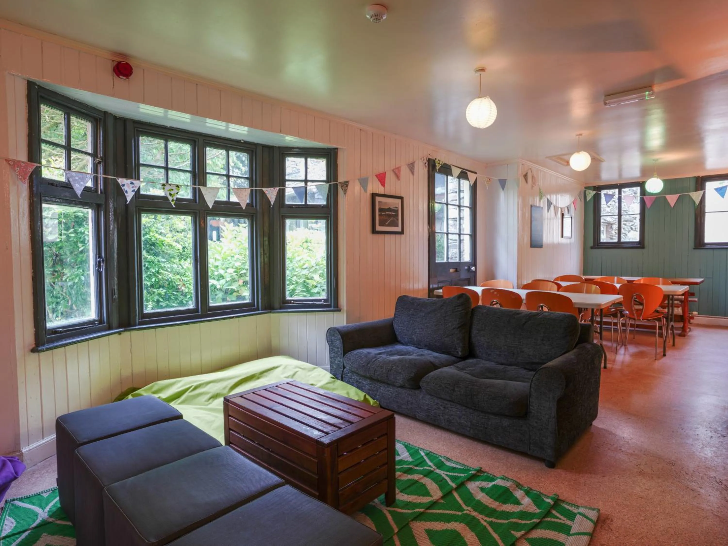 Seating area in YHA Hawkshead