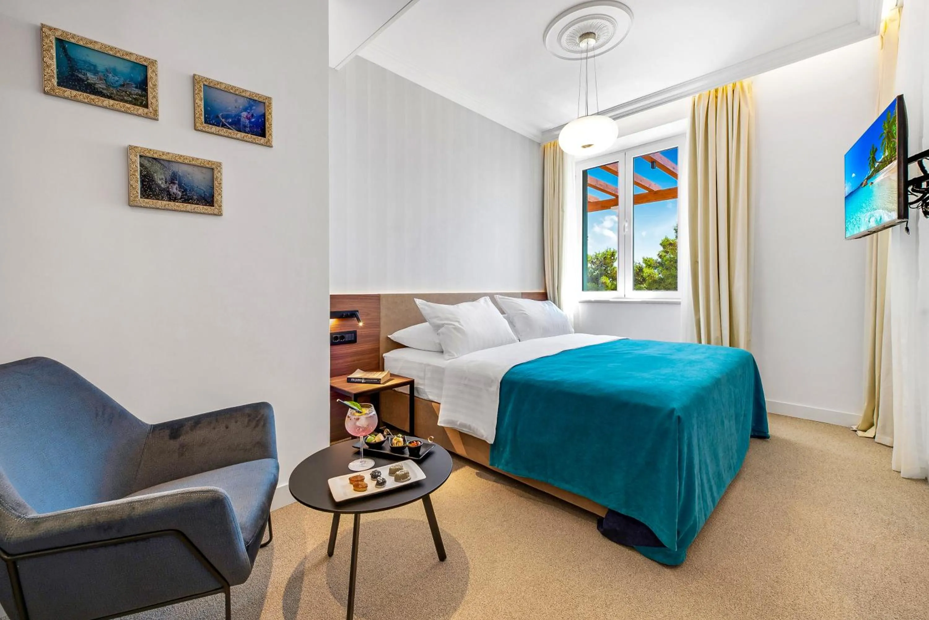 Bed in Villa Orabelle