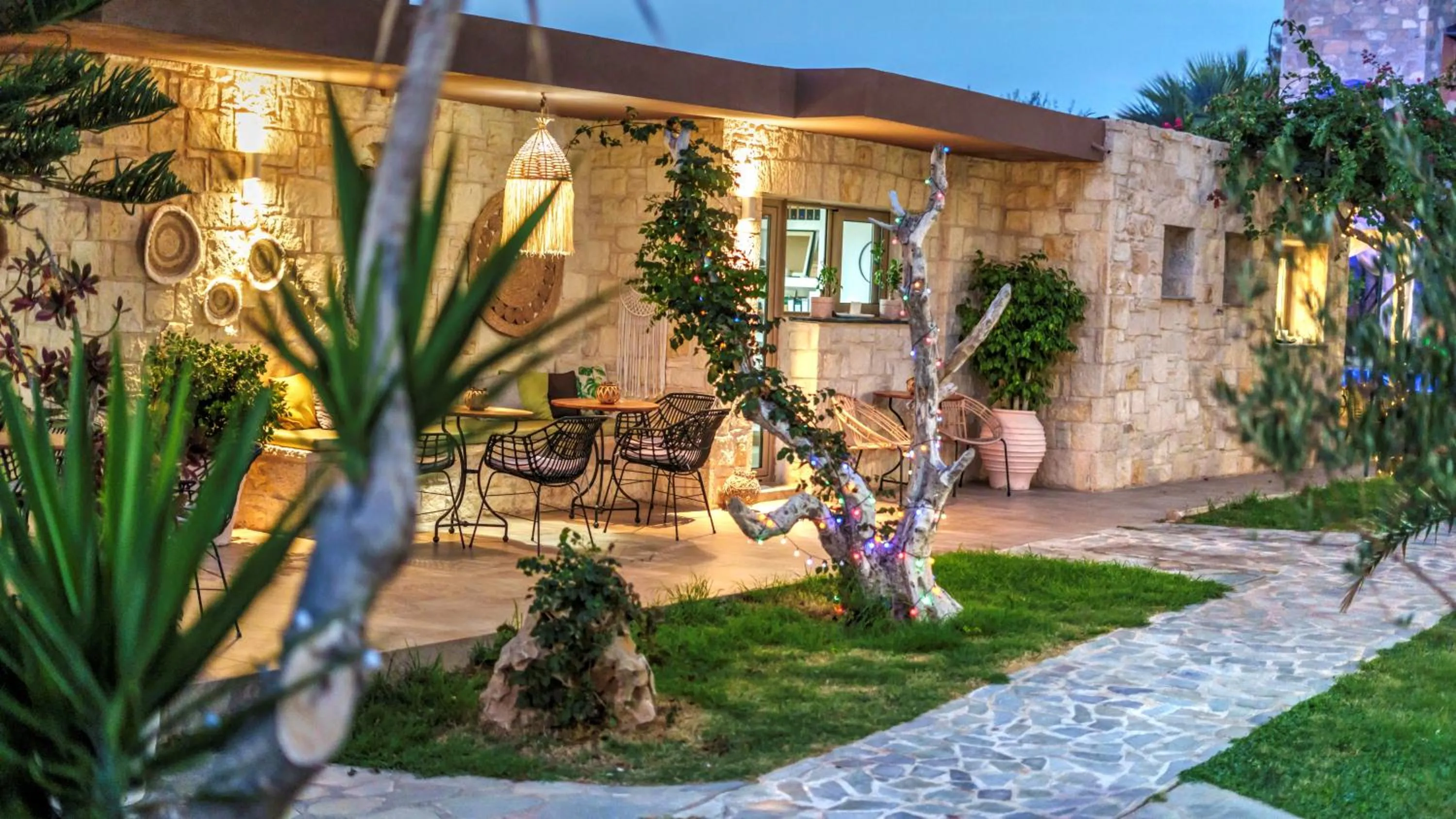 Lounge or bar in Kri-Kri Village Holiday Apts by Estia