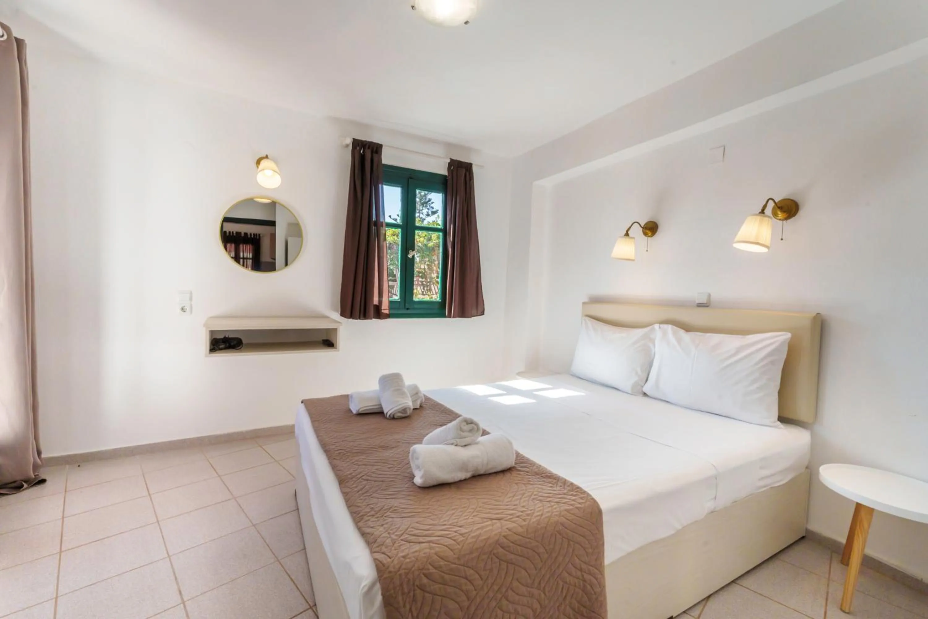 Bedroom, Bed in Kri-Kri Village Holiday Apts by Estia