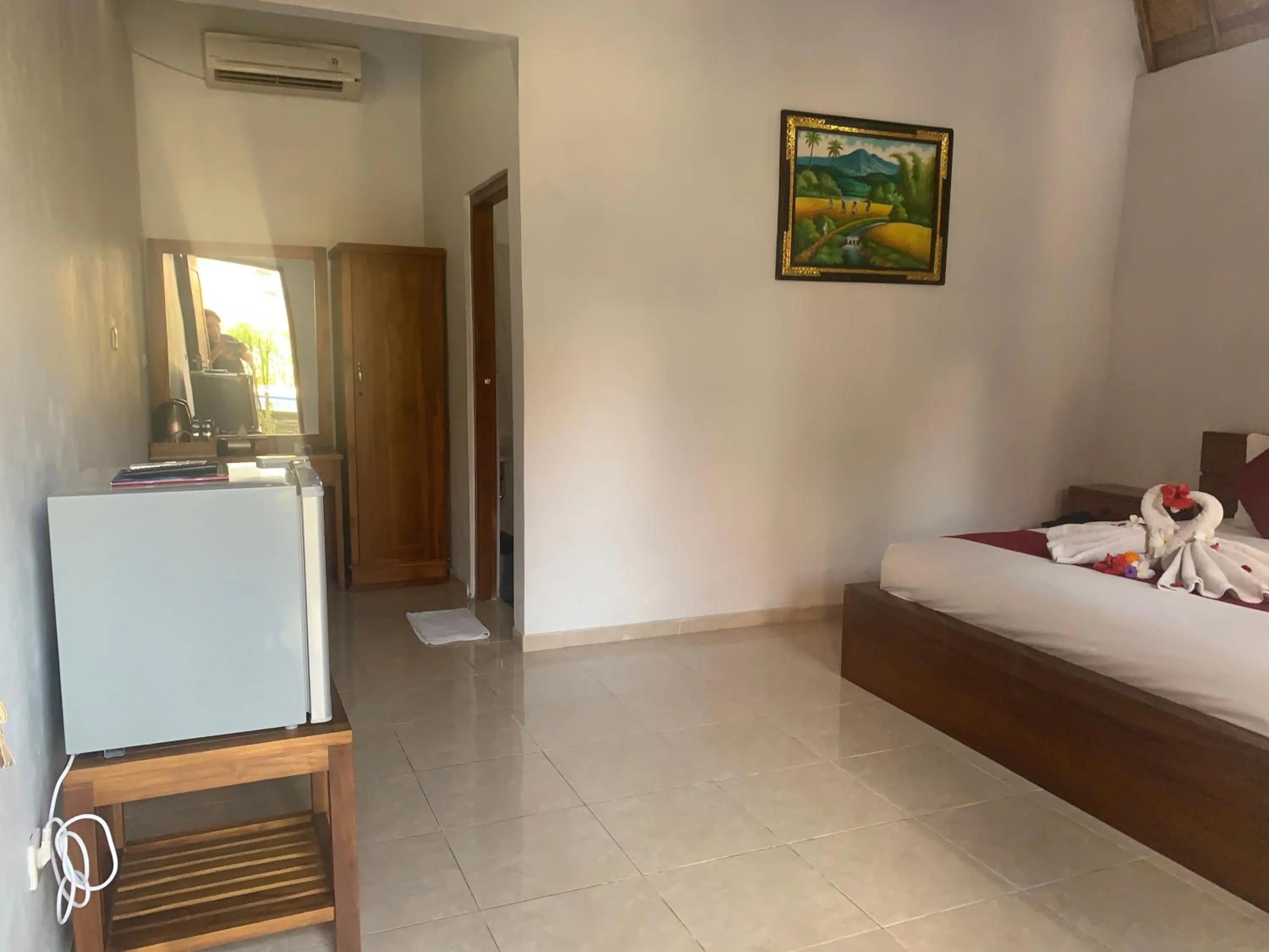 Bed in Jona Bungalow