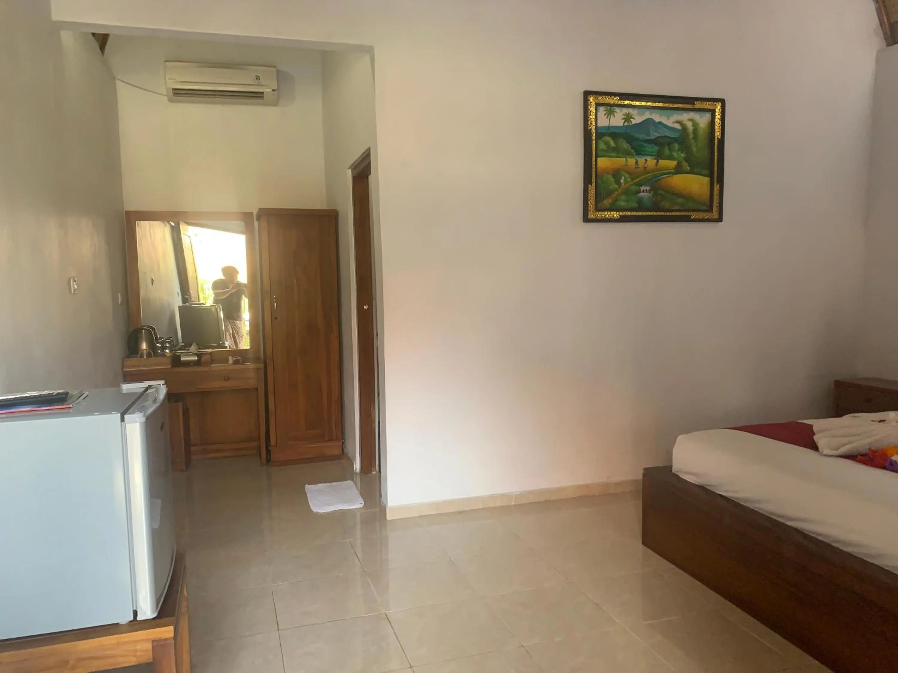 Bed in Jona Bungalow