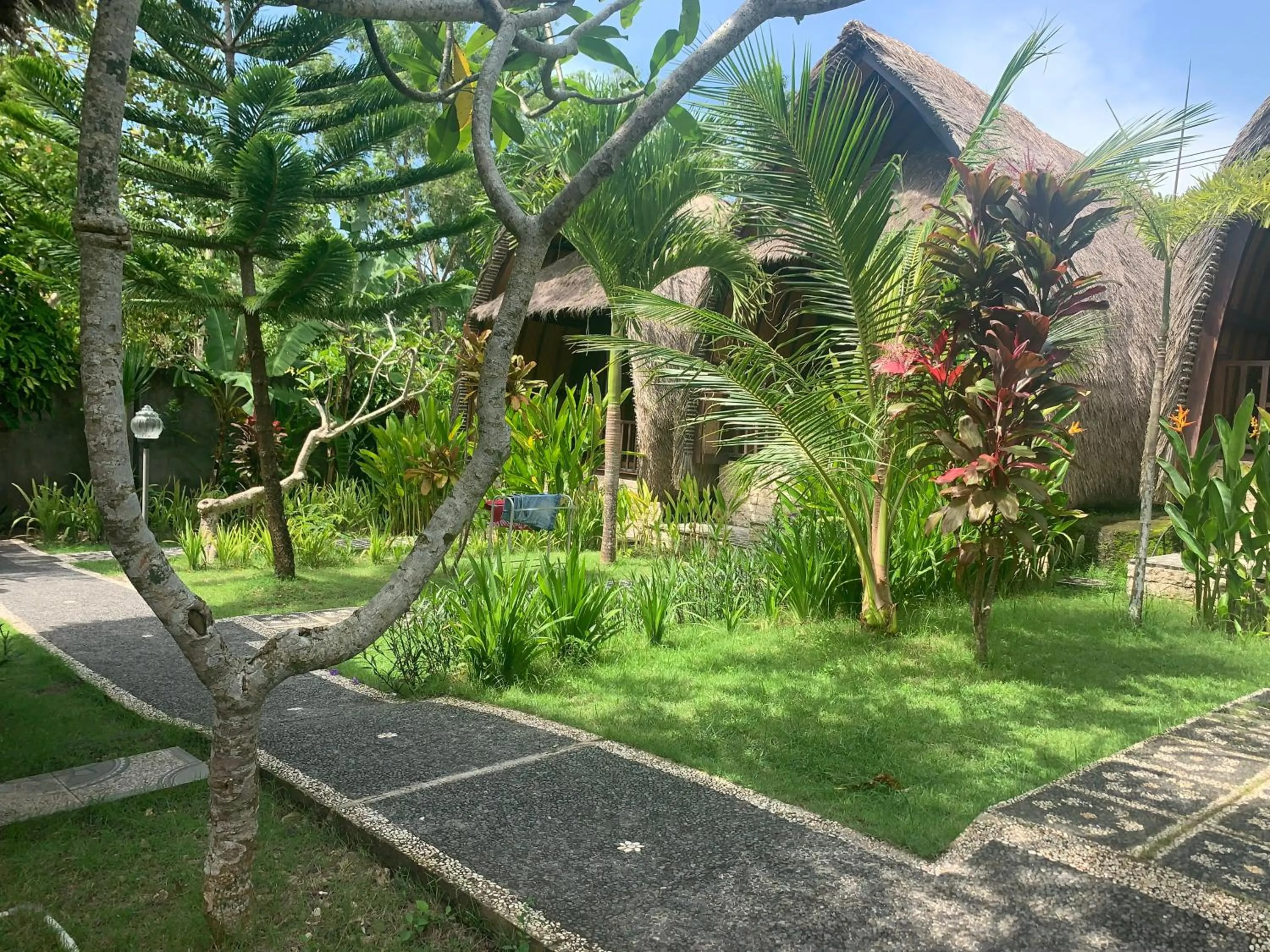 Garden in Jona Bungalow