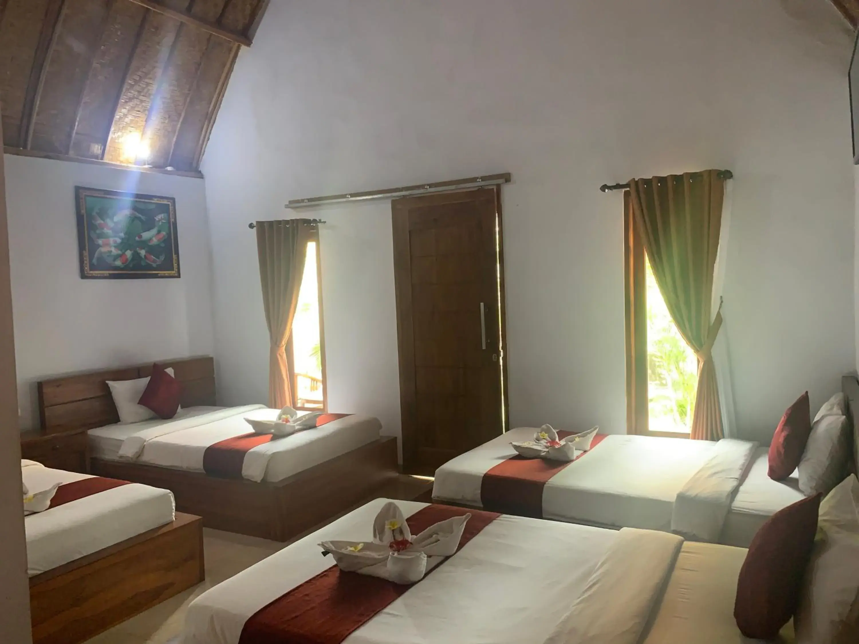 Bed in Jona Bungalow Bed in Jona Bungalow