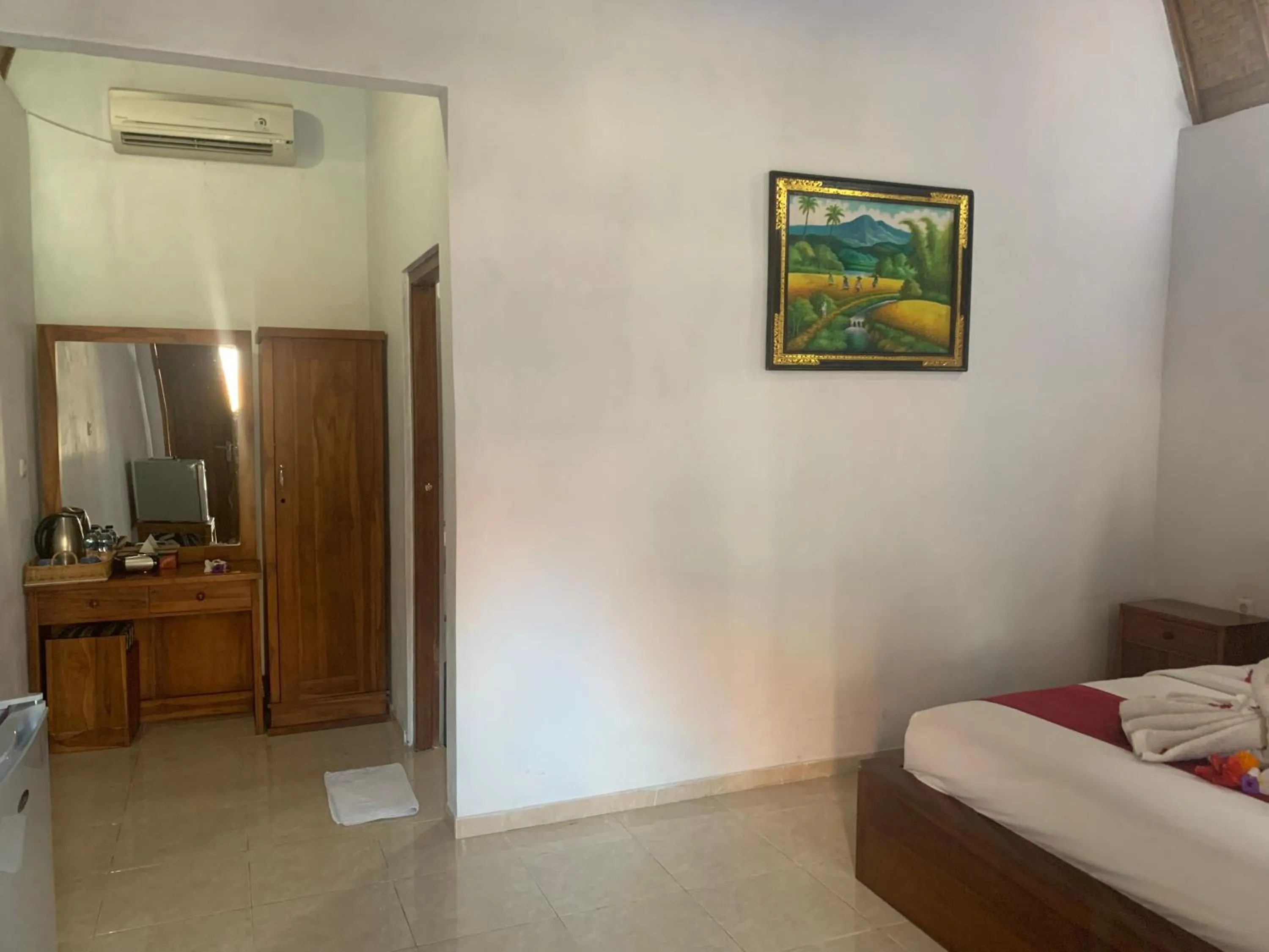 Bed in Jona Bungalow