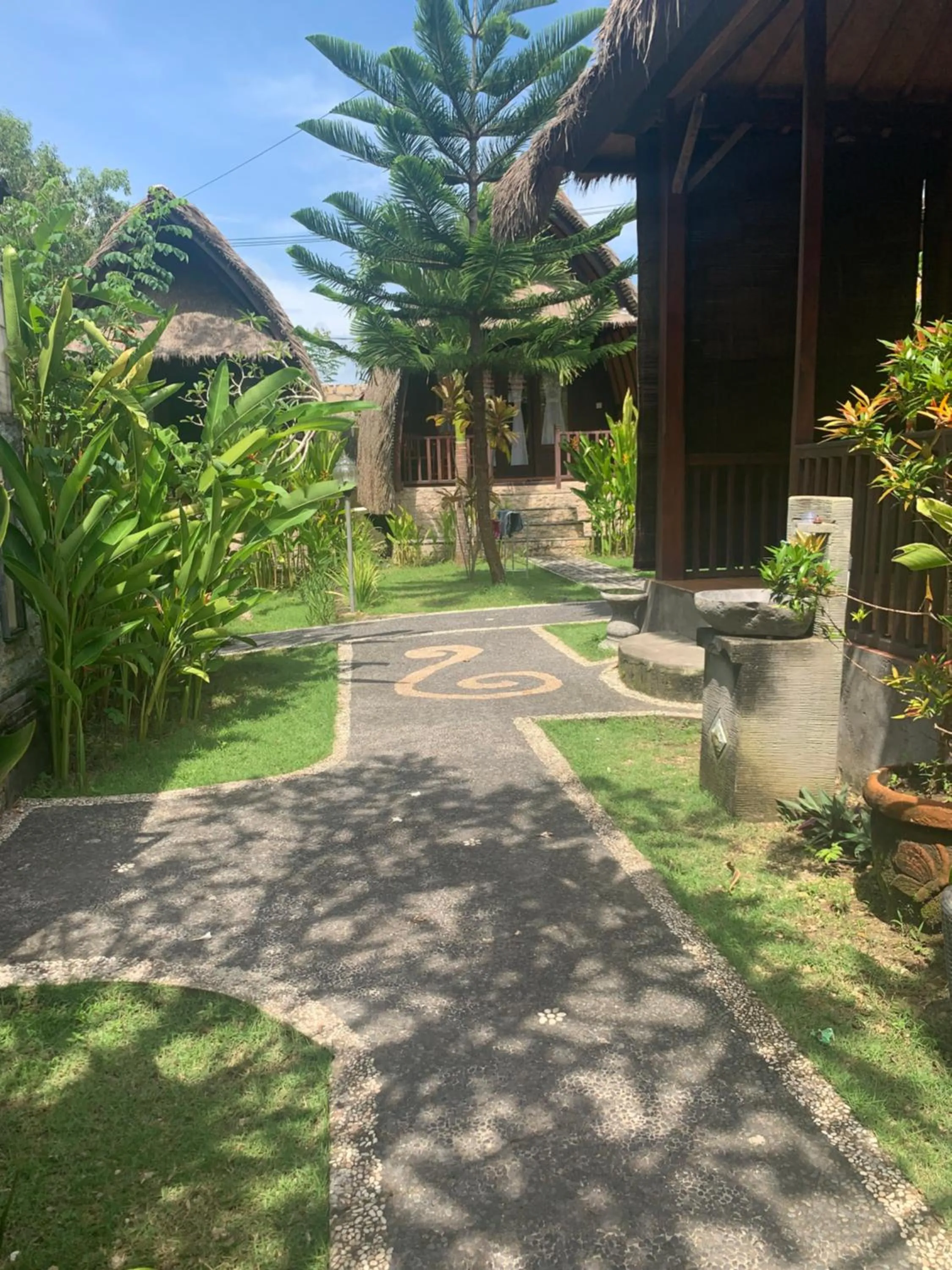 Garden in Jona Bungalow
