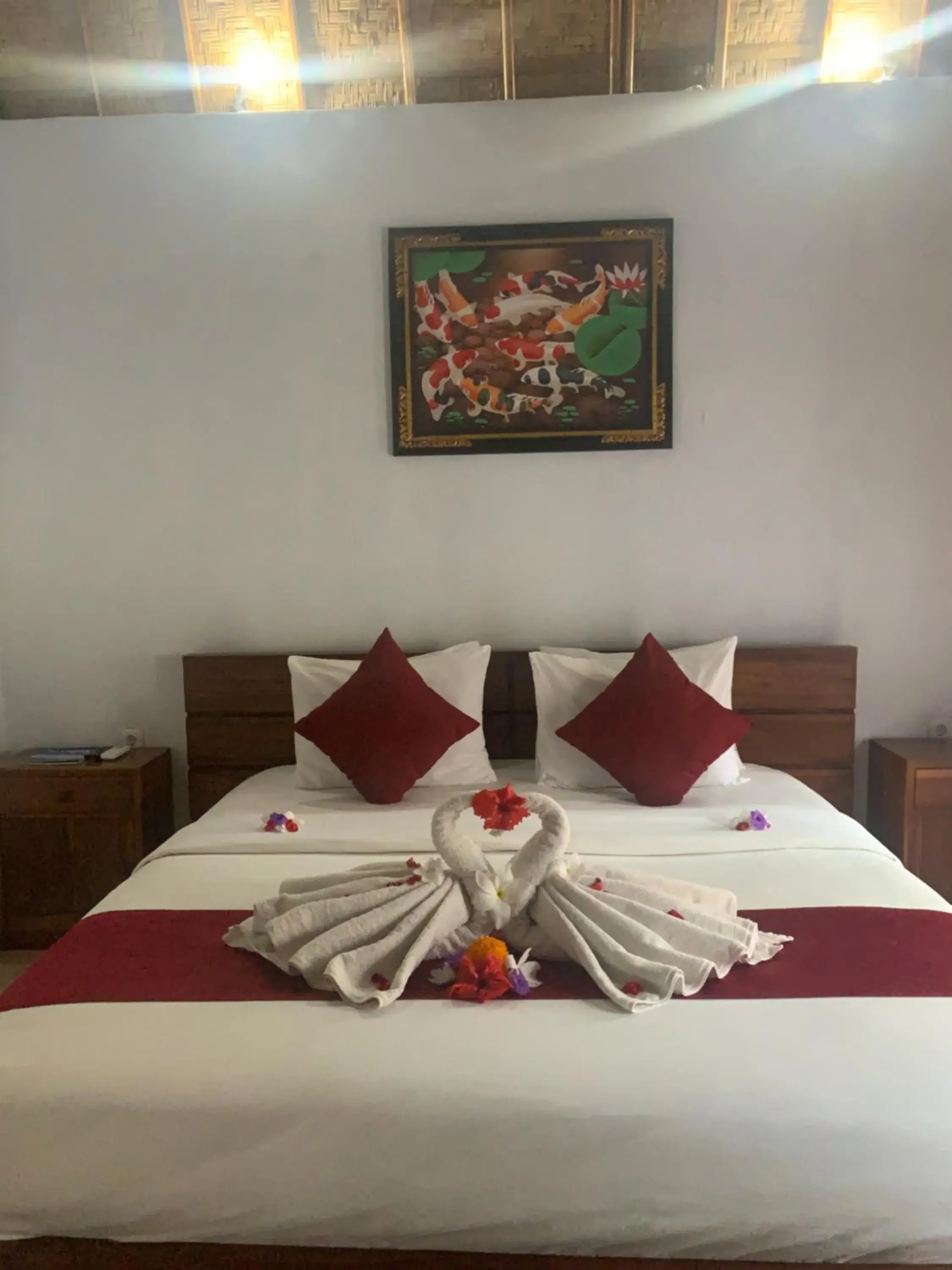 Bed in Jona Bungalow Bed in Jona Bungalow