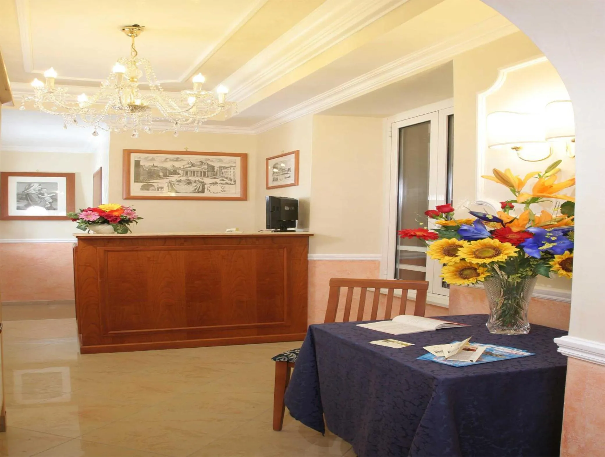 Lobby or reception in Adorasuite B&B