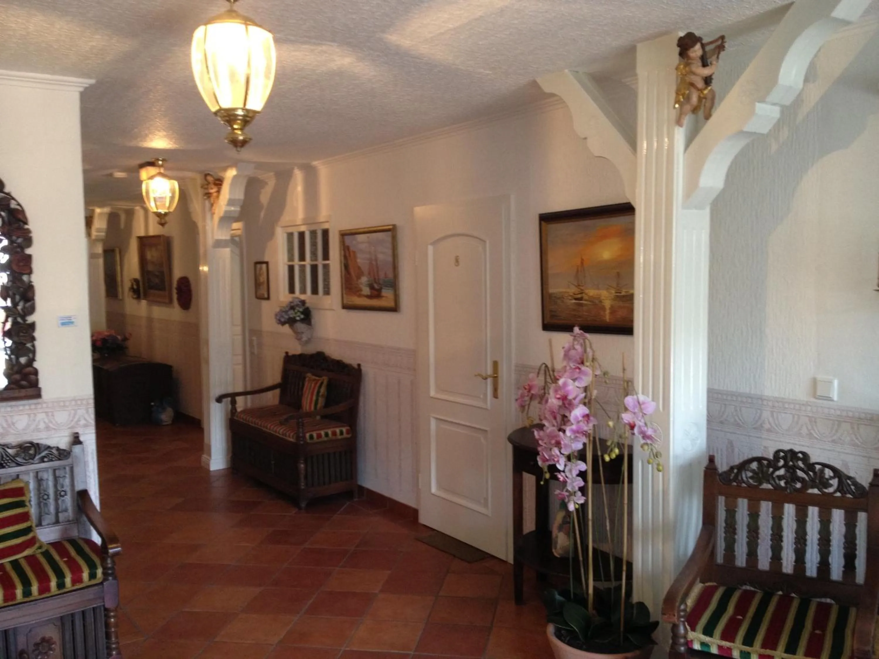 Decorative detail in Inselhotel Arfsten