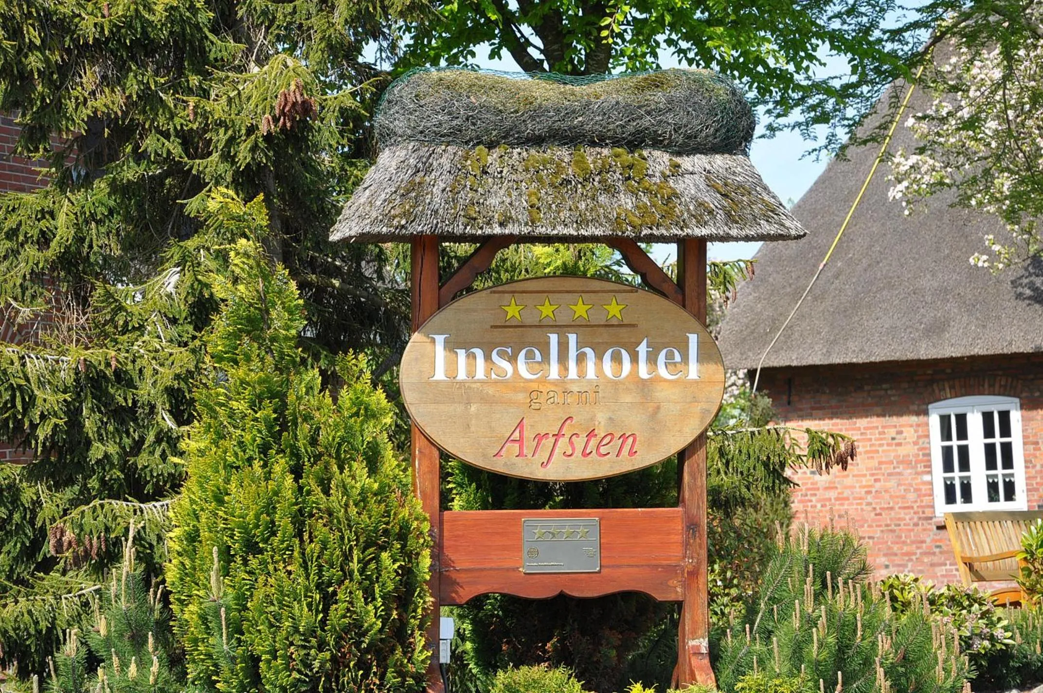 Garden in Inselhotel Arfsten