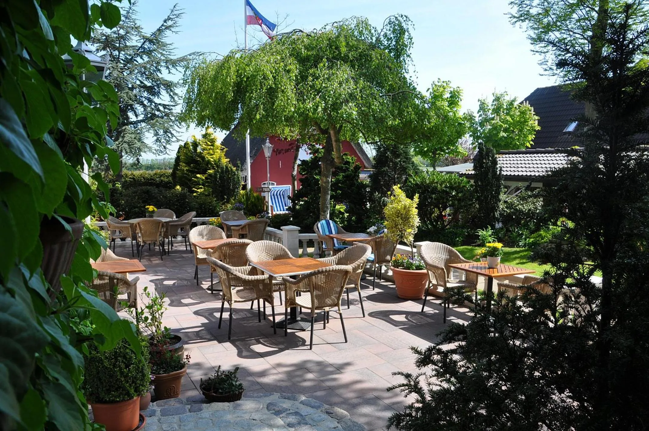 Garden in Inselhotel Arfsten