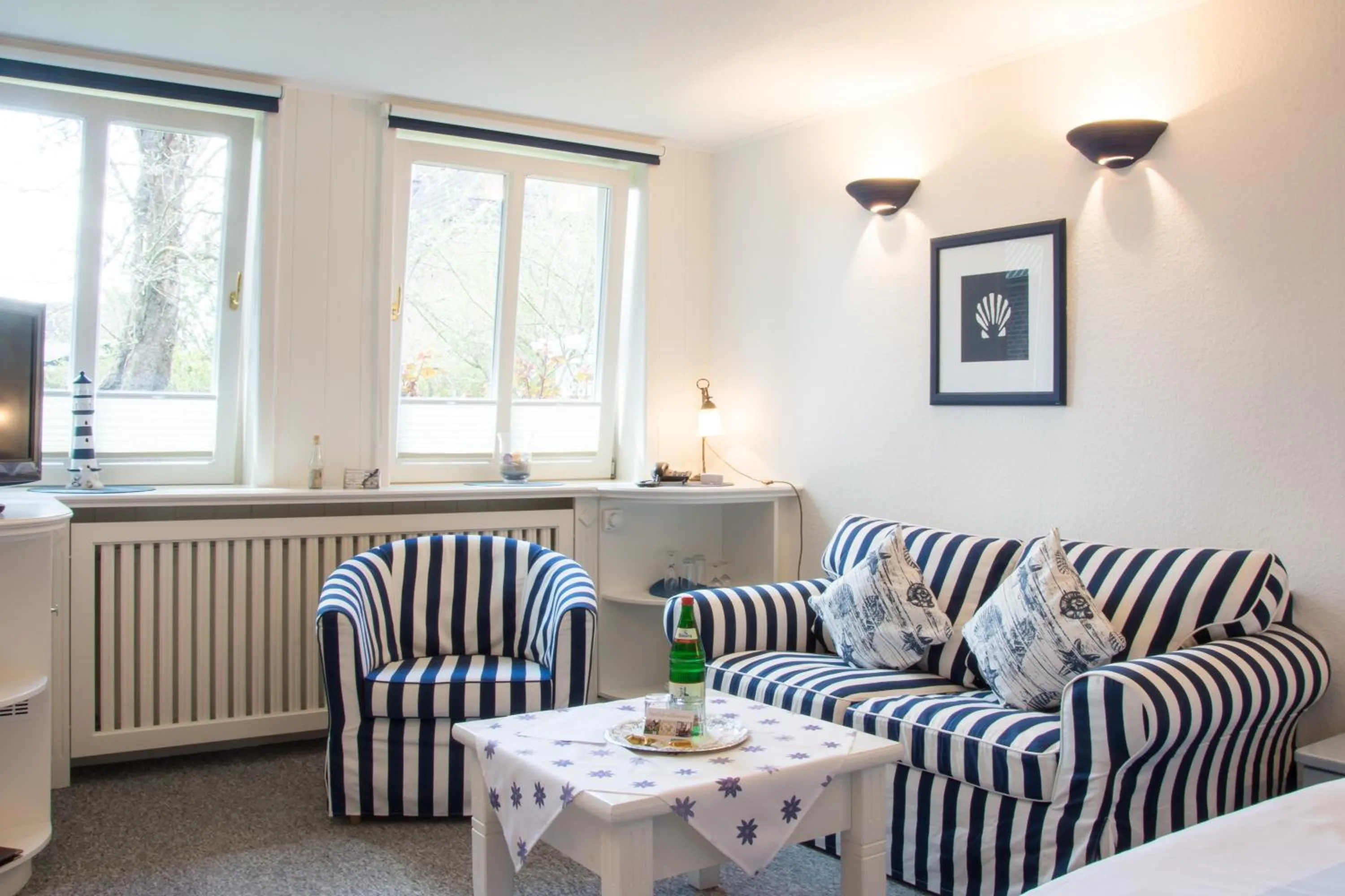 Living room in Inselhotel Arfsten