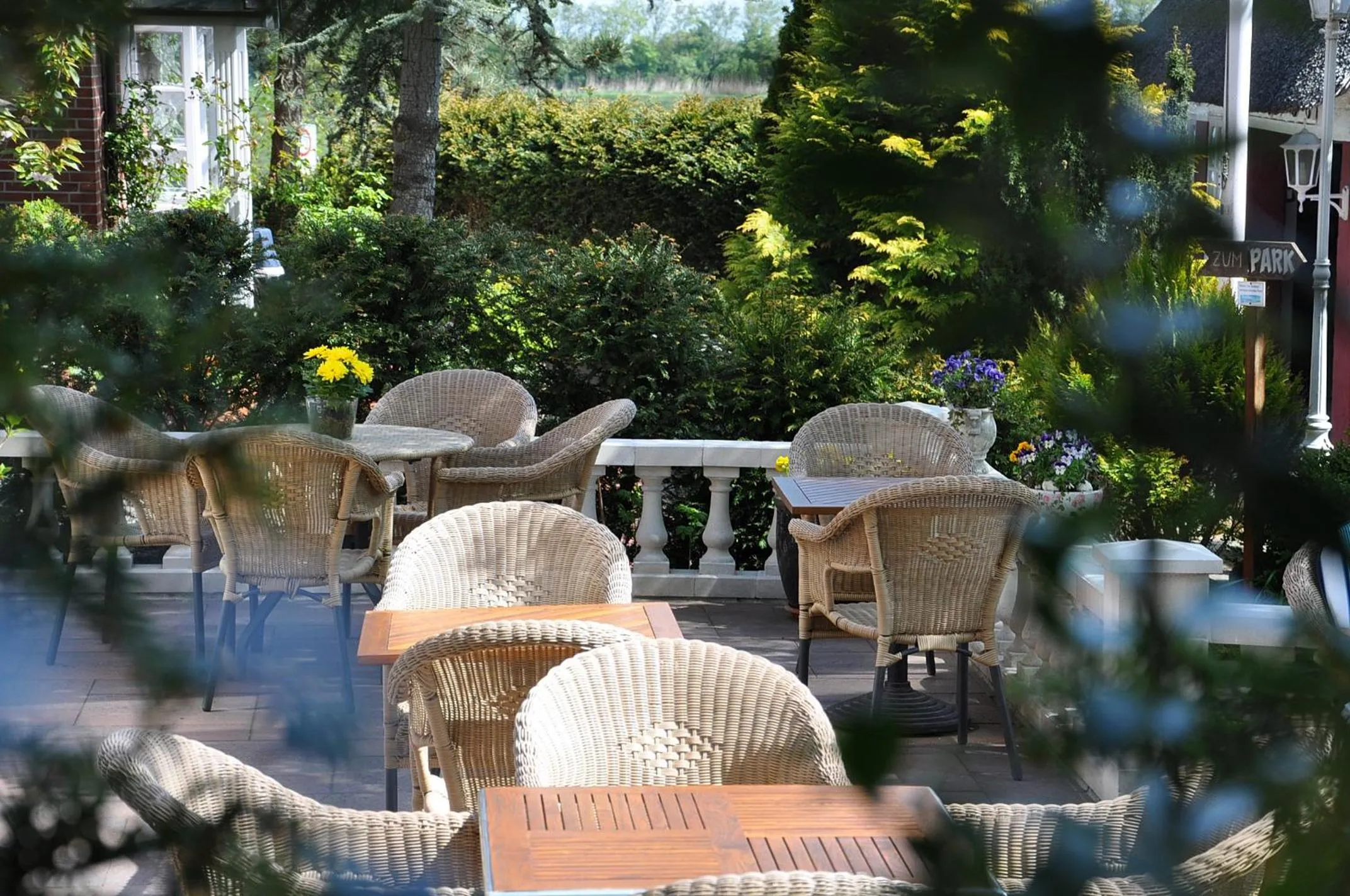 Garden in Inselhotel Arfsten