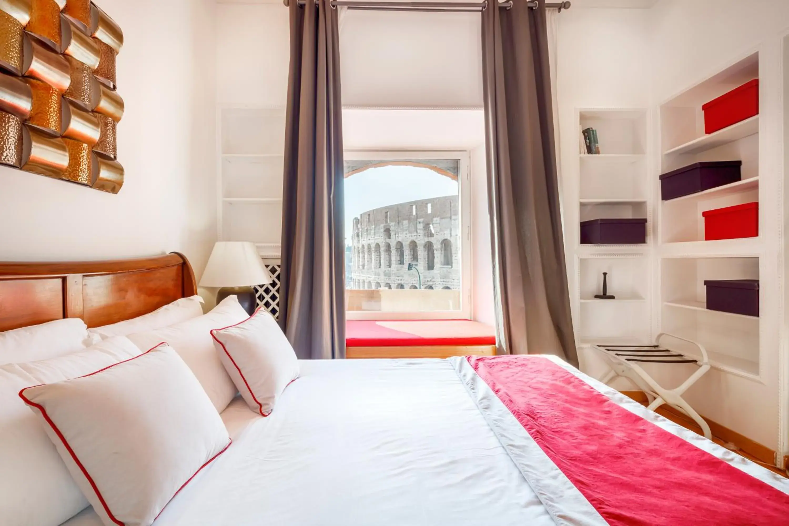 Bedroom, Bed in HT N°9 Colosseo Bedroom, Bed in HT N°9 Colosseo
