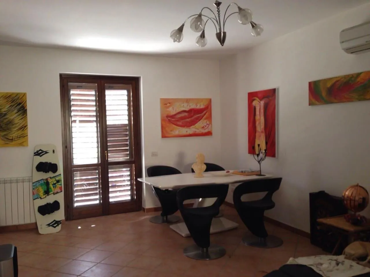 Living room in Torre Sances House
