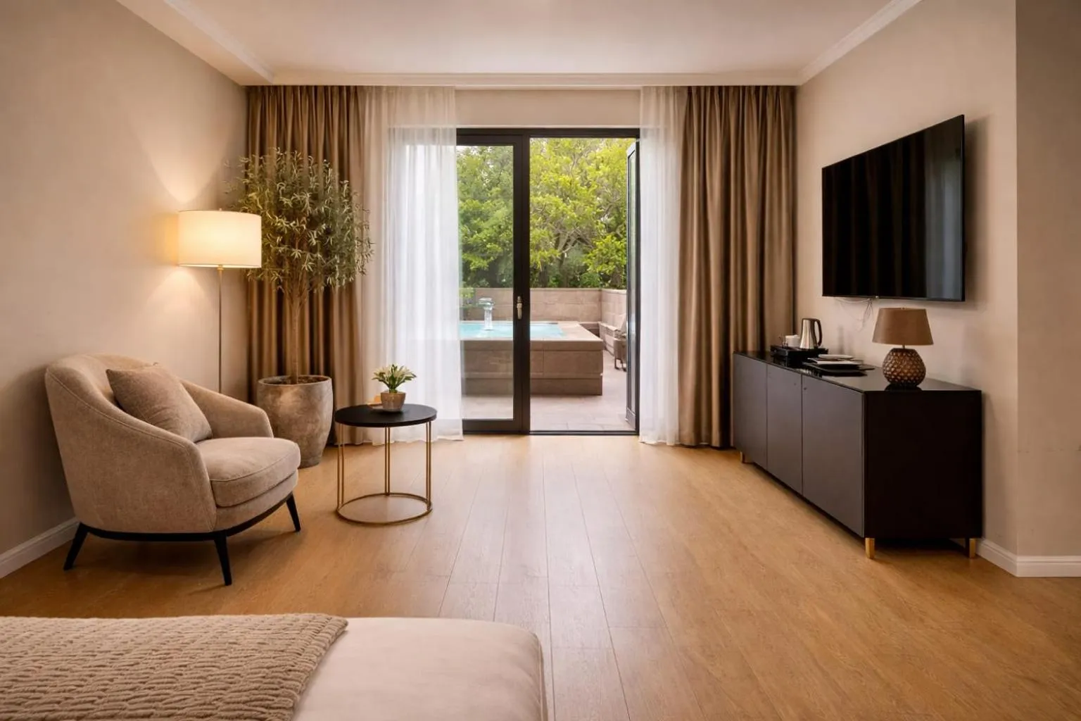 Living room in Plitvice Falls Cottage - Luxury rooms & Dinner