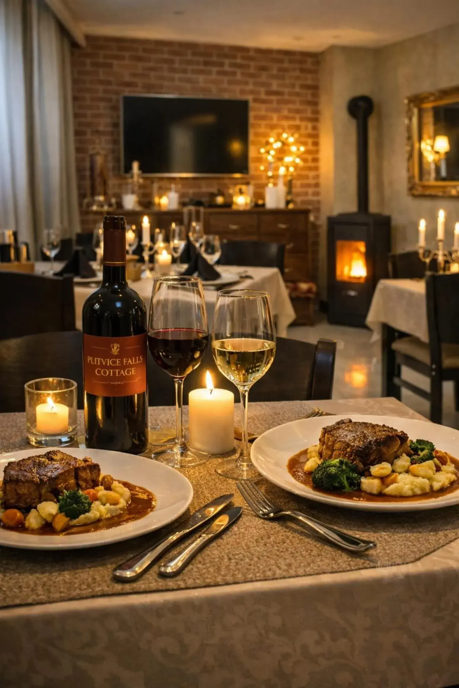 Restaurant/places to eat in Plitvice Falls Cottage - Luxury rooms & Dinner Restaurant/places to eat in Plitvice Falls Cottage - Luxury rooms & Dinner