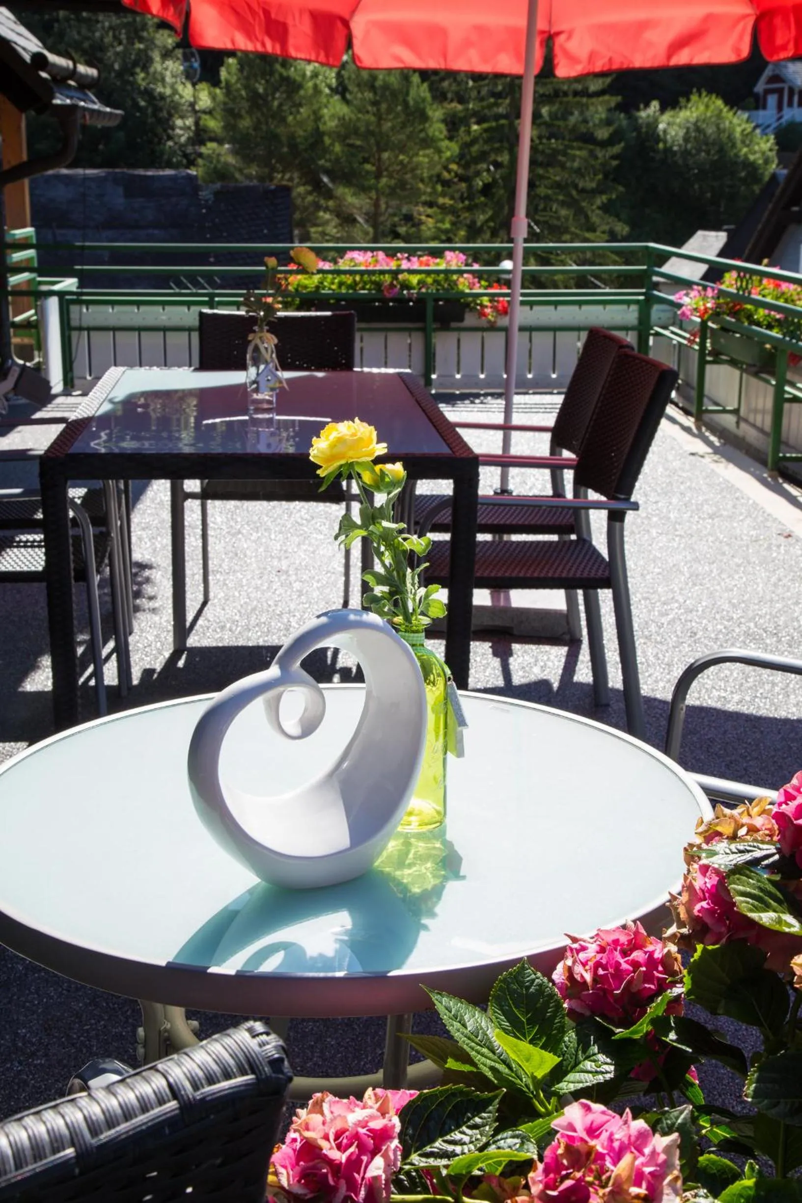 Balcony/Terrace in Gästehaus Behle-Schäperken