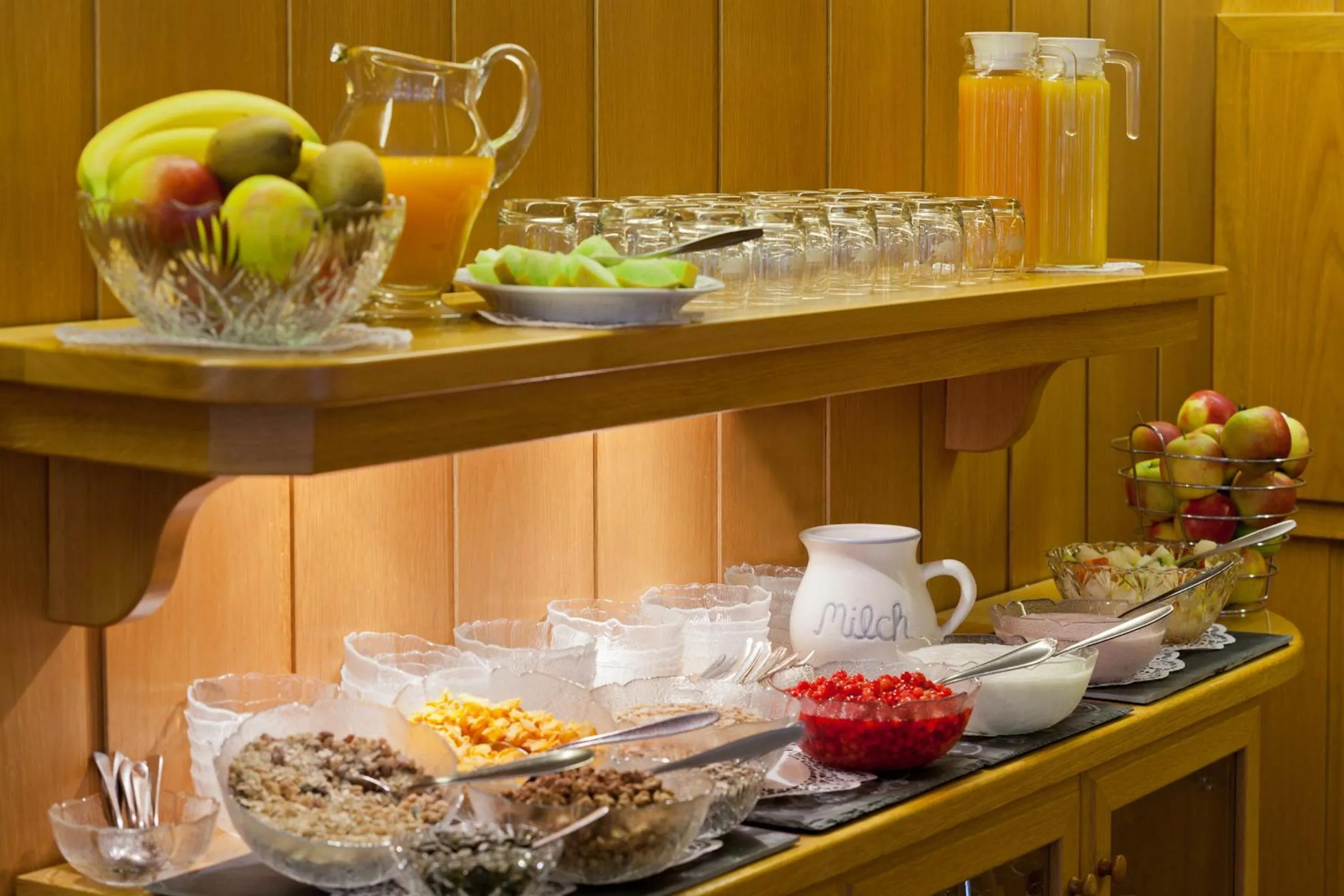 Food and drinks in Gästehaus Behle-Schäperken
