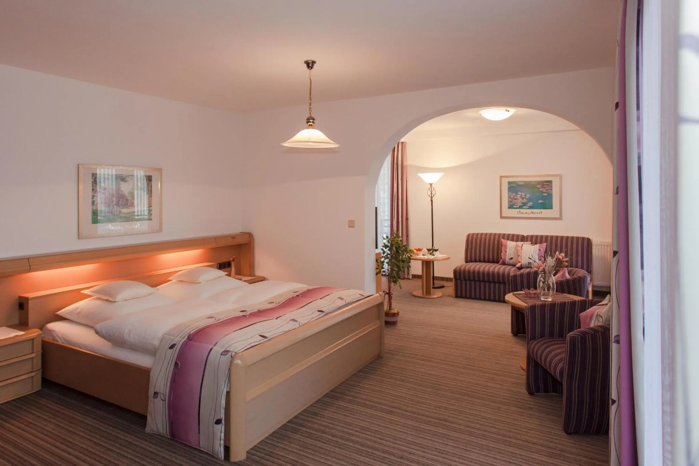Living room, Bed in Gästehaus Behle-Schäperken