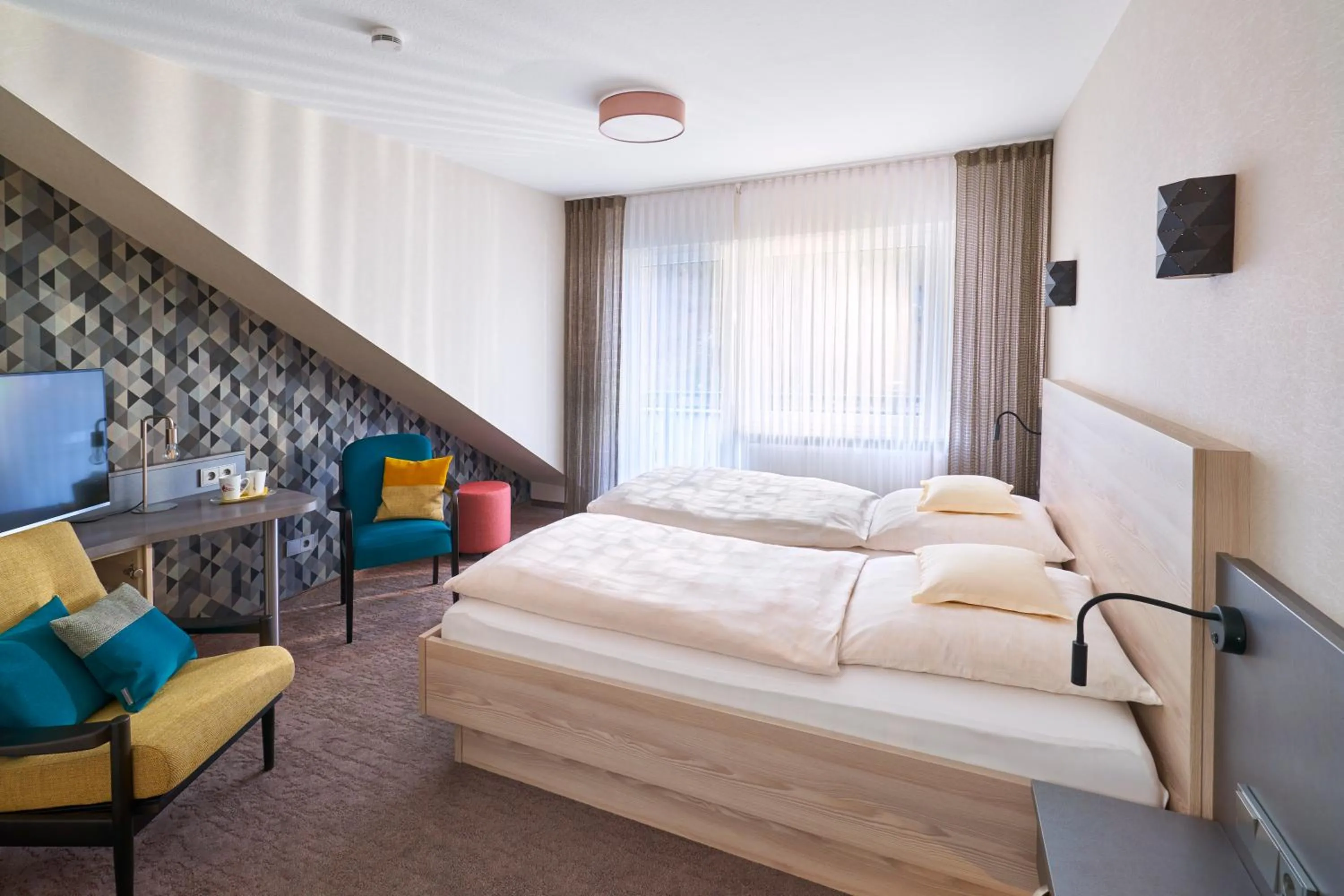 TV and multimedia, Bed in Gästehaus Behle-Schäperken