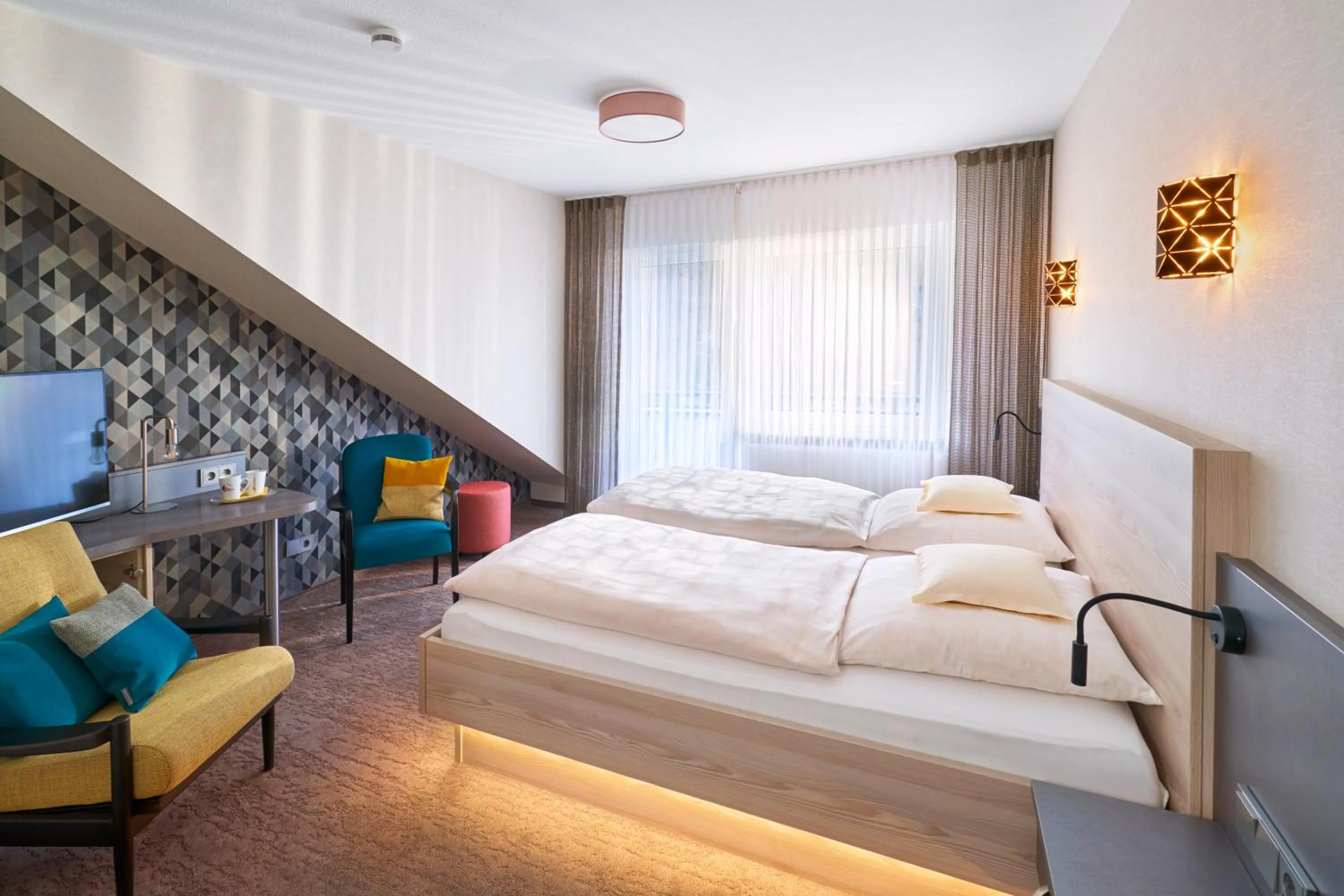 TV and multimedia, Bed in Gästehaus Behle-Schäperken