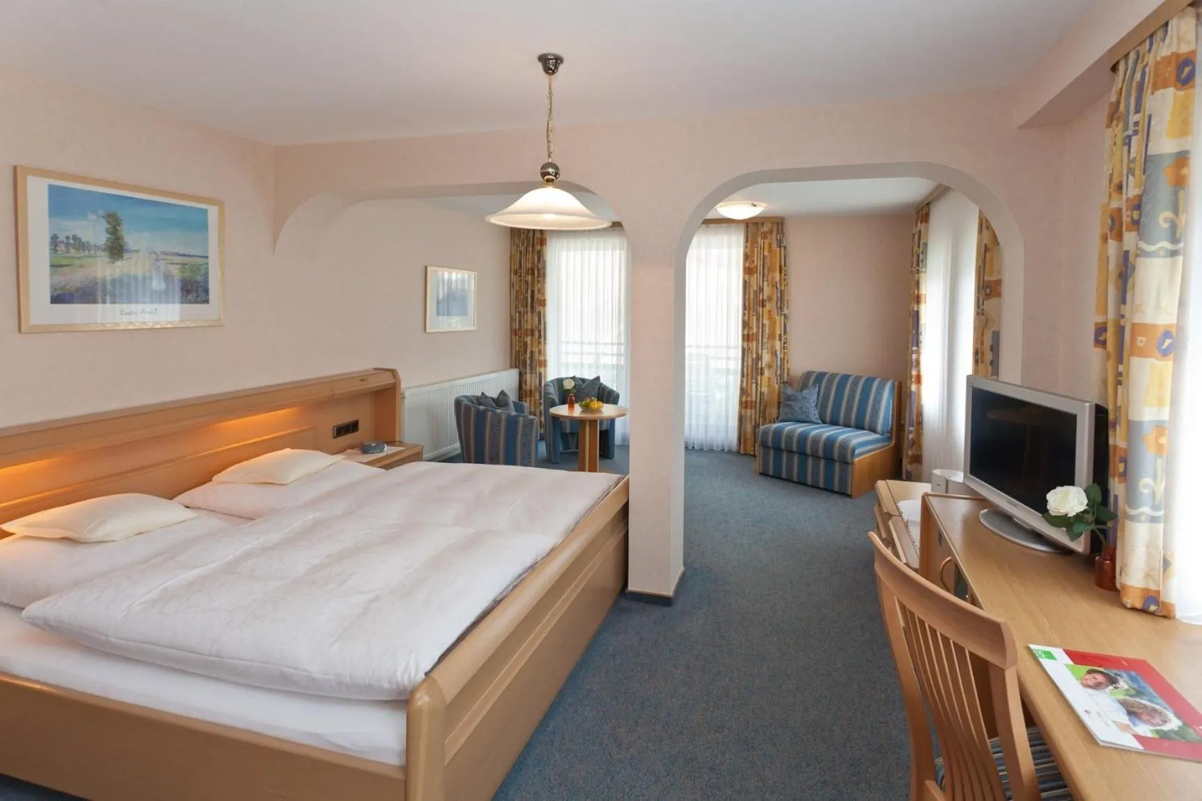 Photo of the whole room, Bed in Gästehaus Behle-Schäperken