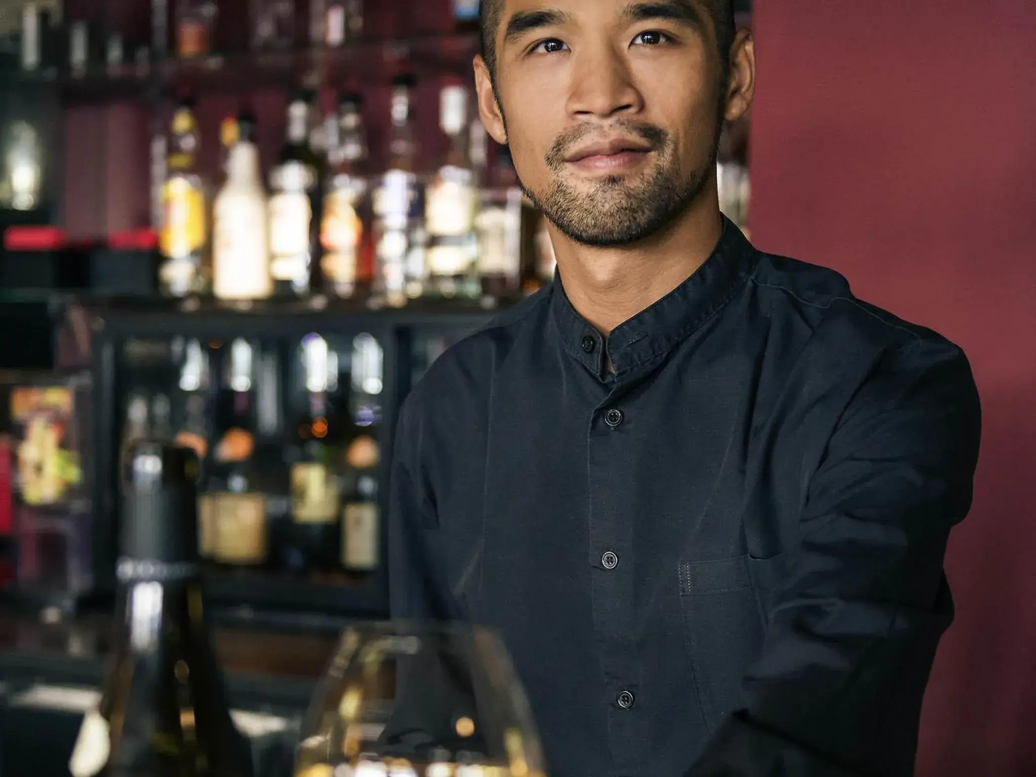 Lounge or bar in Mercure Lyon Centre - Gare Part Dieu Lounge or bar in Mercure Lyon Centre - Gare Part Dieu