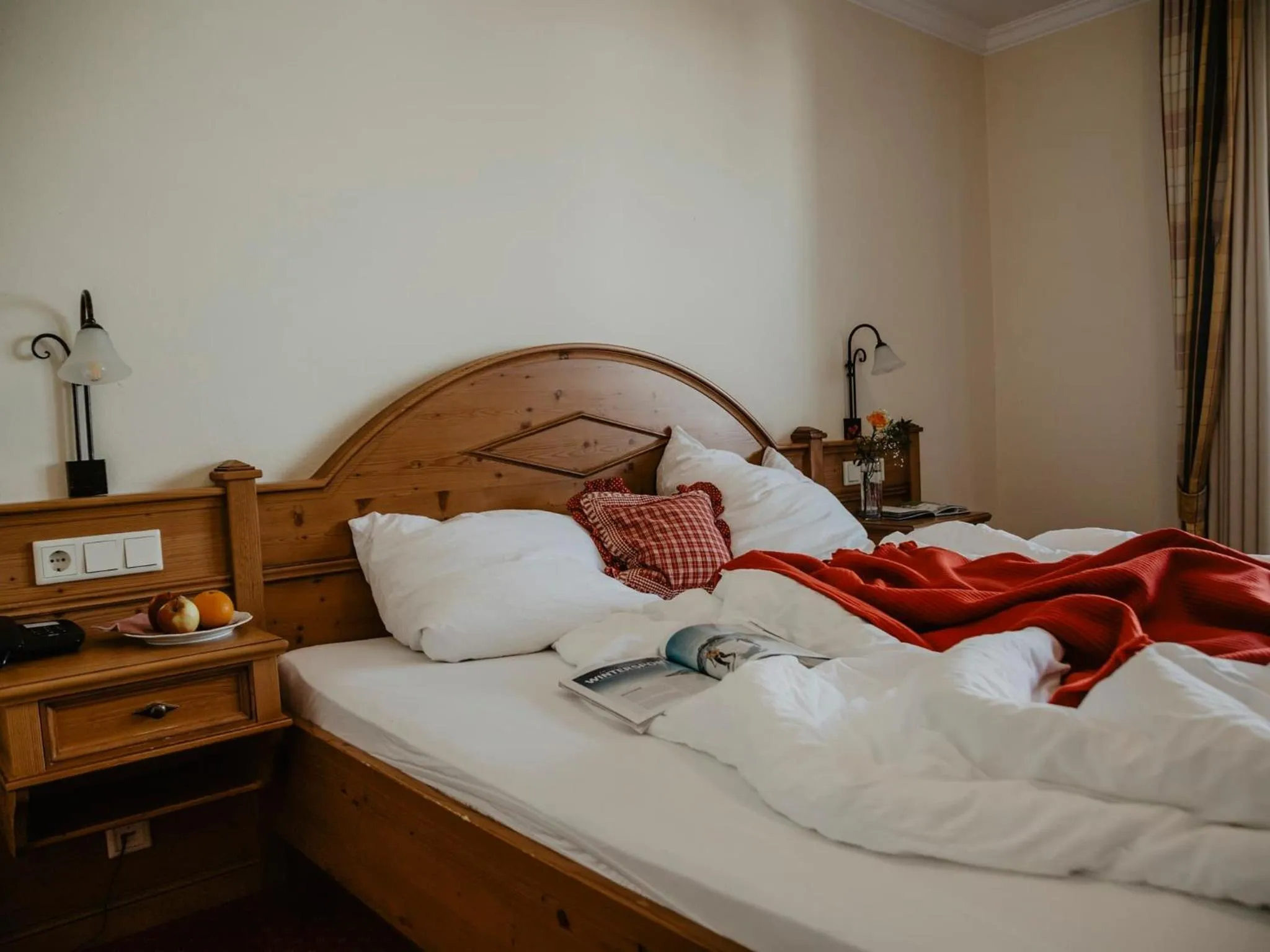 Bed in Weßner Hof Landhotel & Restaurant