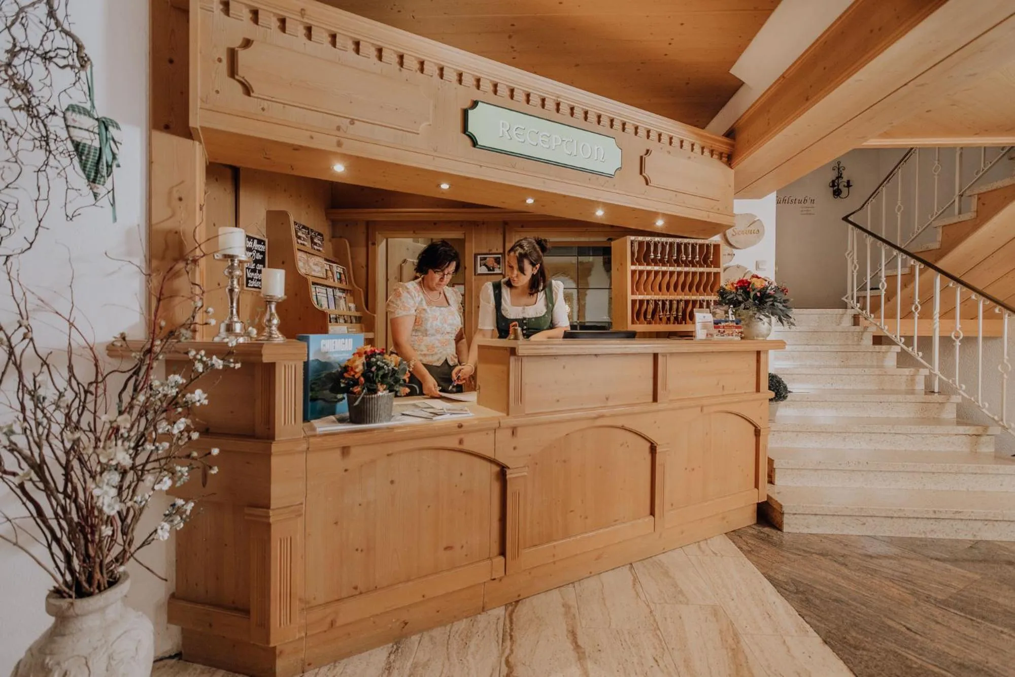 Lobby or reception in Weßner Hof Landhotel & Restaurant