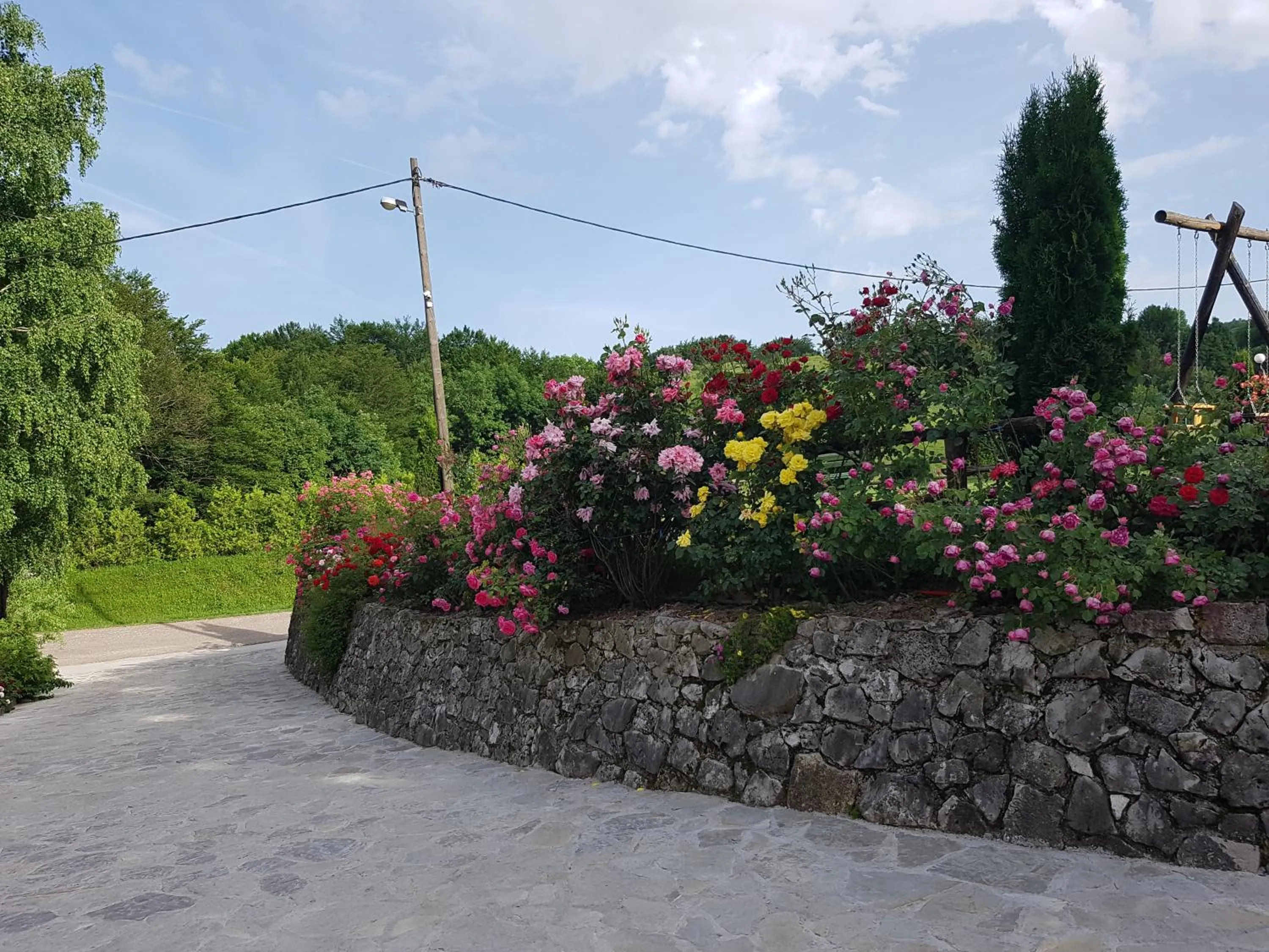 Garden in Pansion Breza