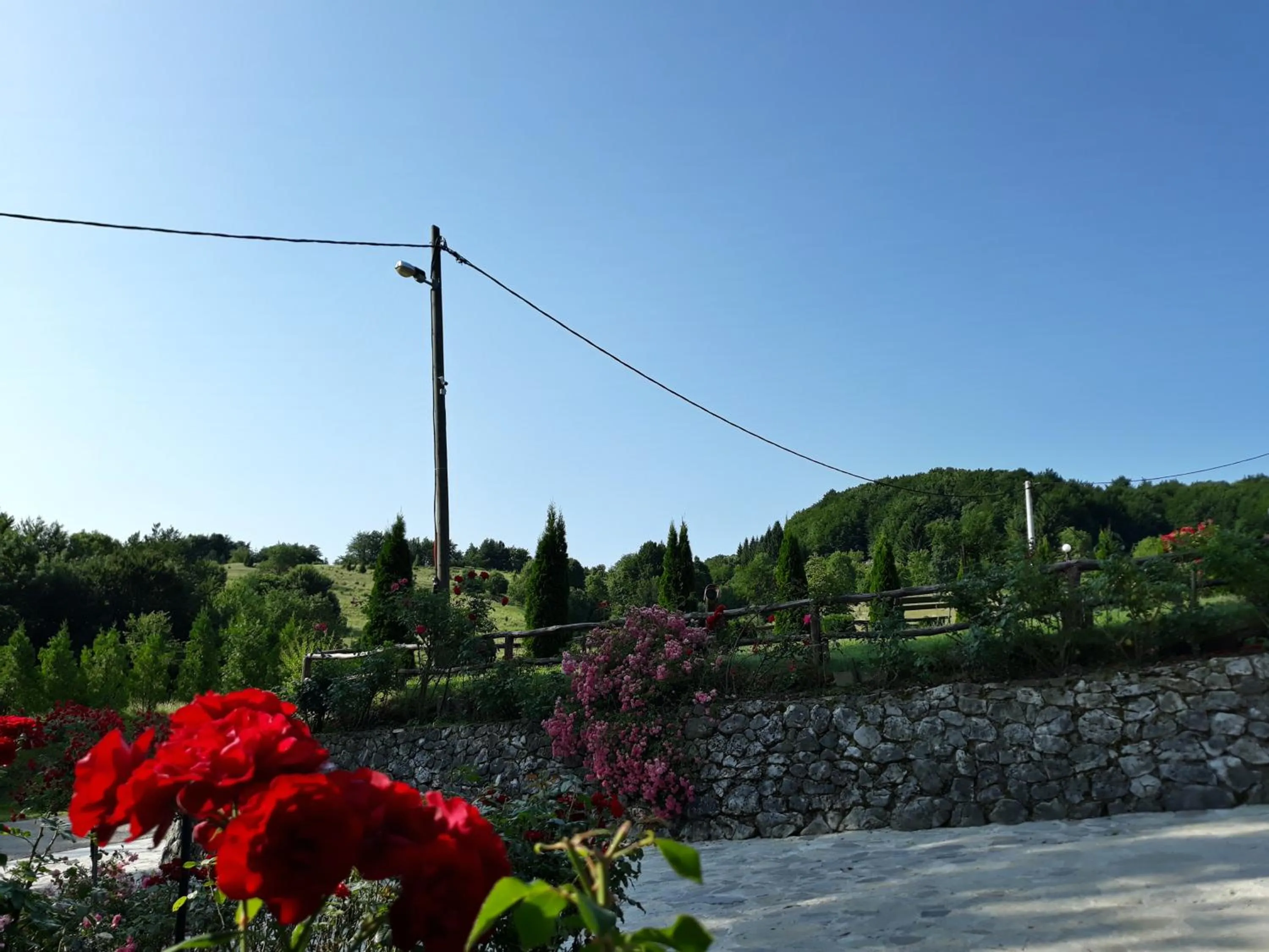 Natural landscape in Pansion Breza